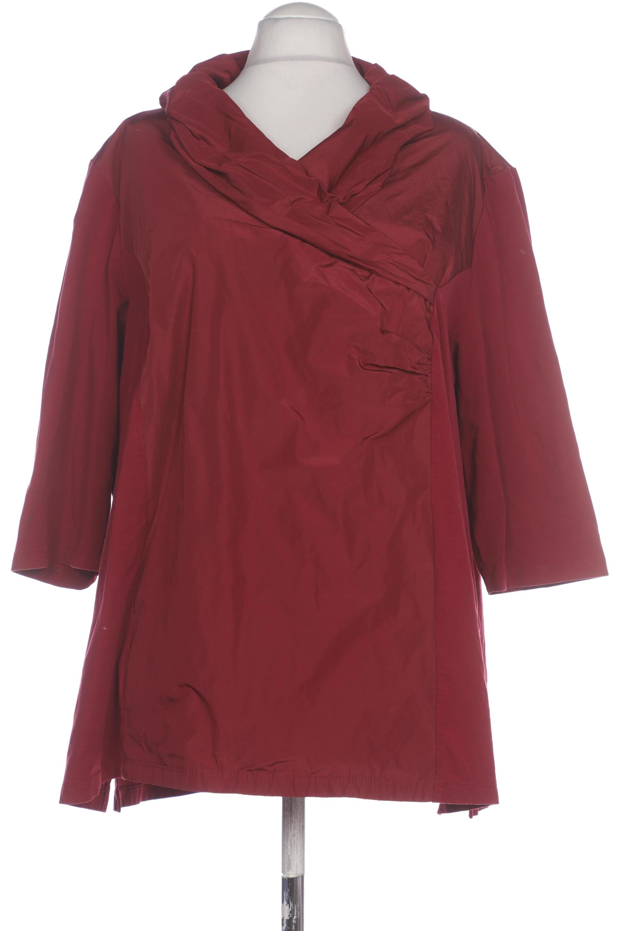 

Selection by Ulla Popken Damen Bluse, bordeaux, Gr. 54