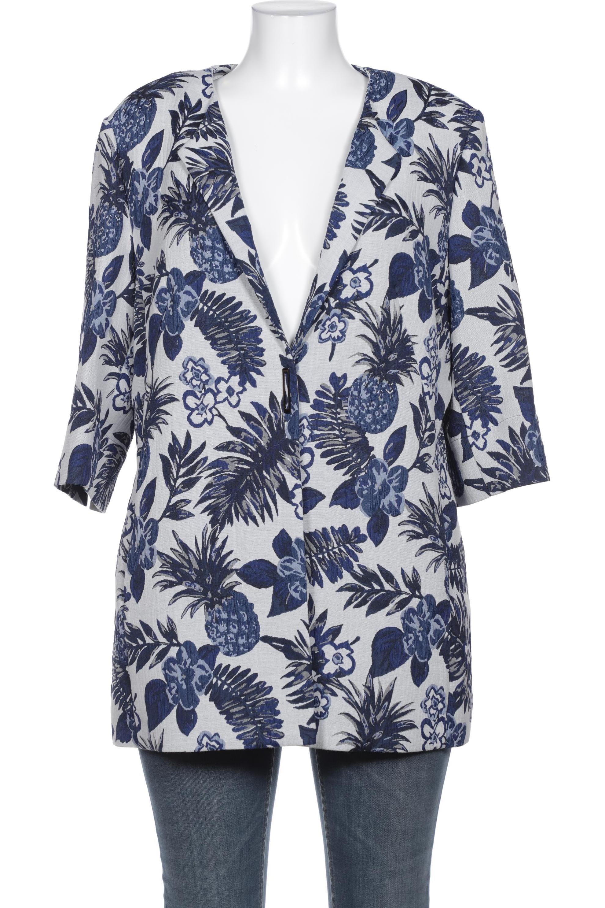 

Selection by Ulla Popken Damen Blazer, blau, Gr. 46