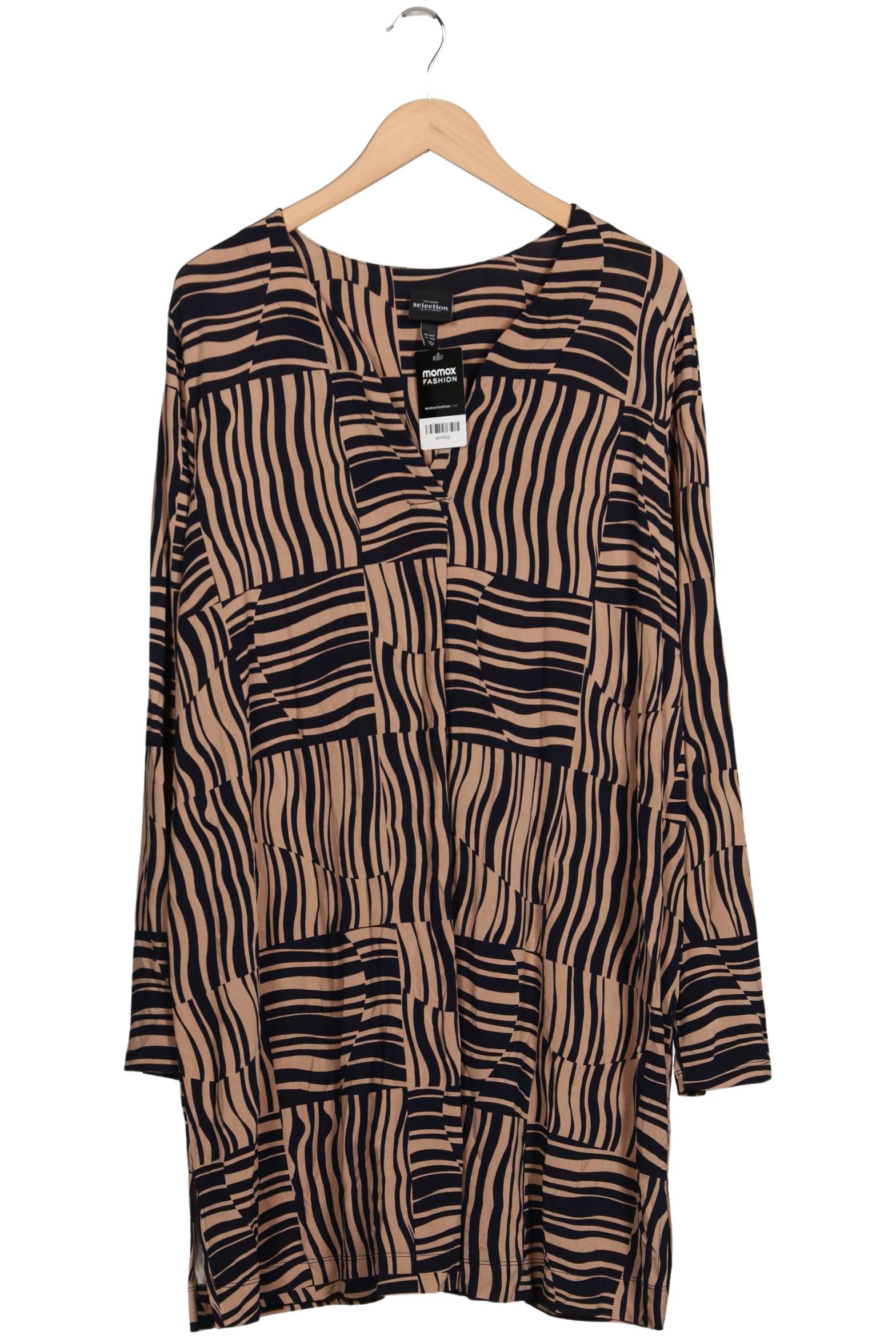 

Selection by Ulla Popken Damen Langarmshirt, braun, Gr. 50