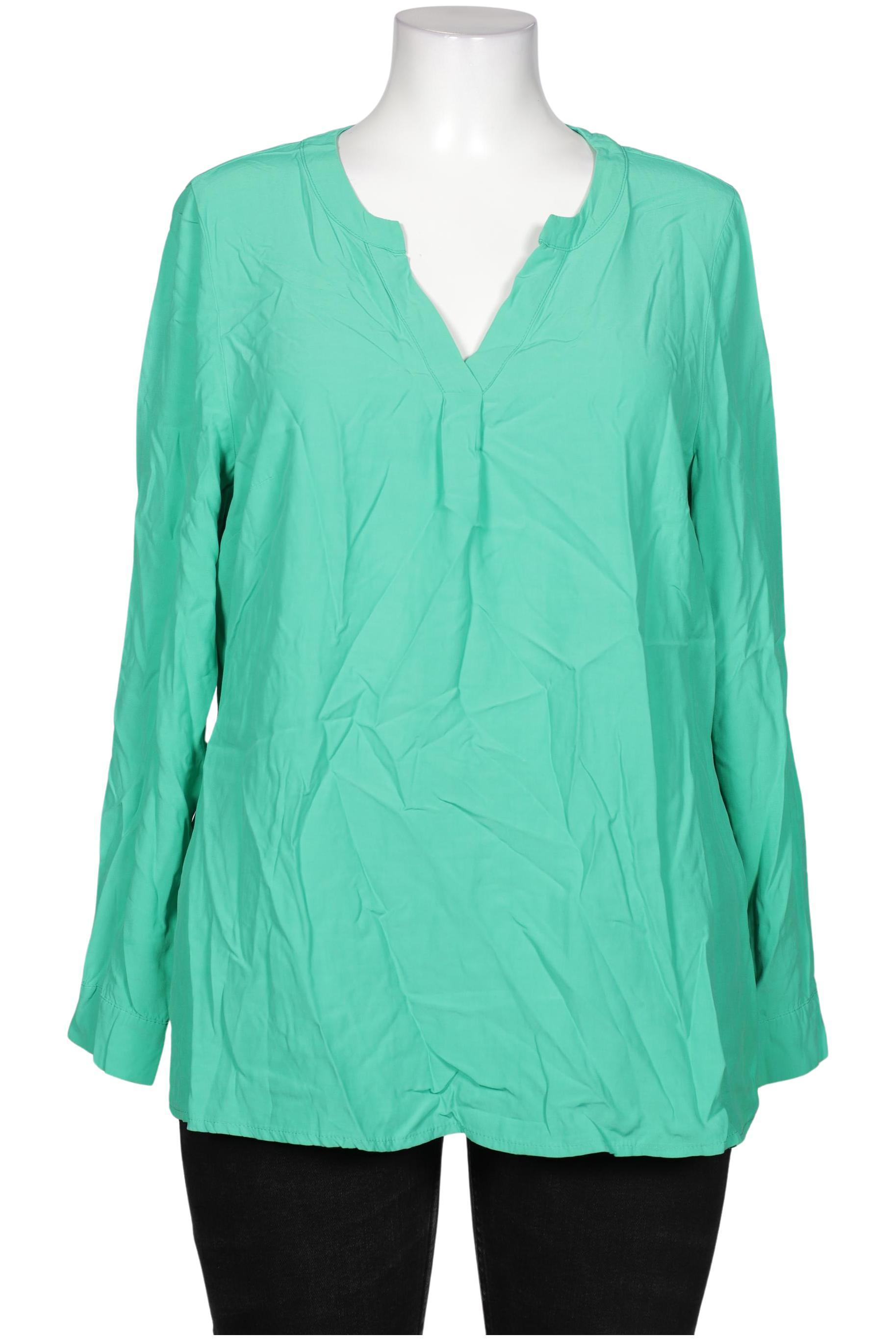 

Selection by Ulla Popken Damen Bluse, grün, Gr. 42