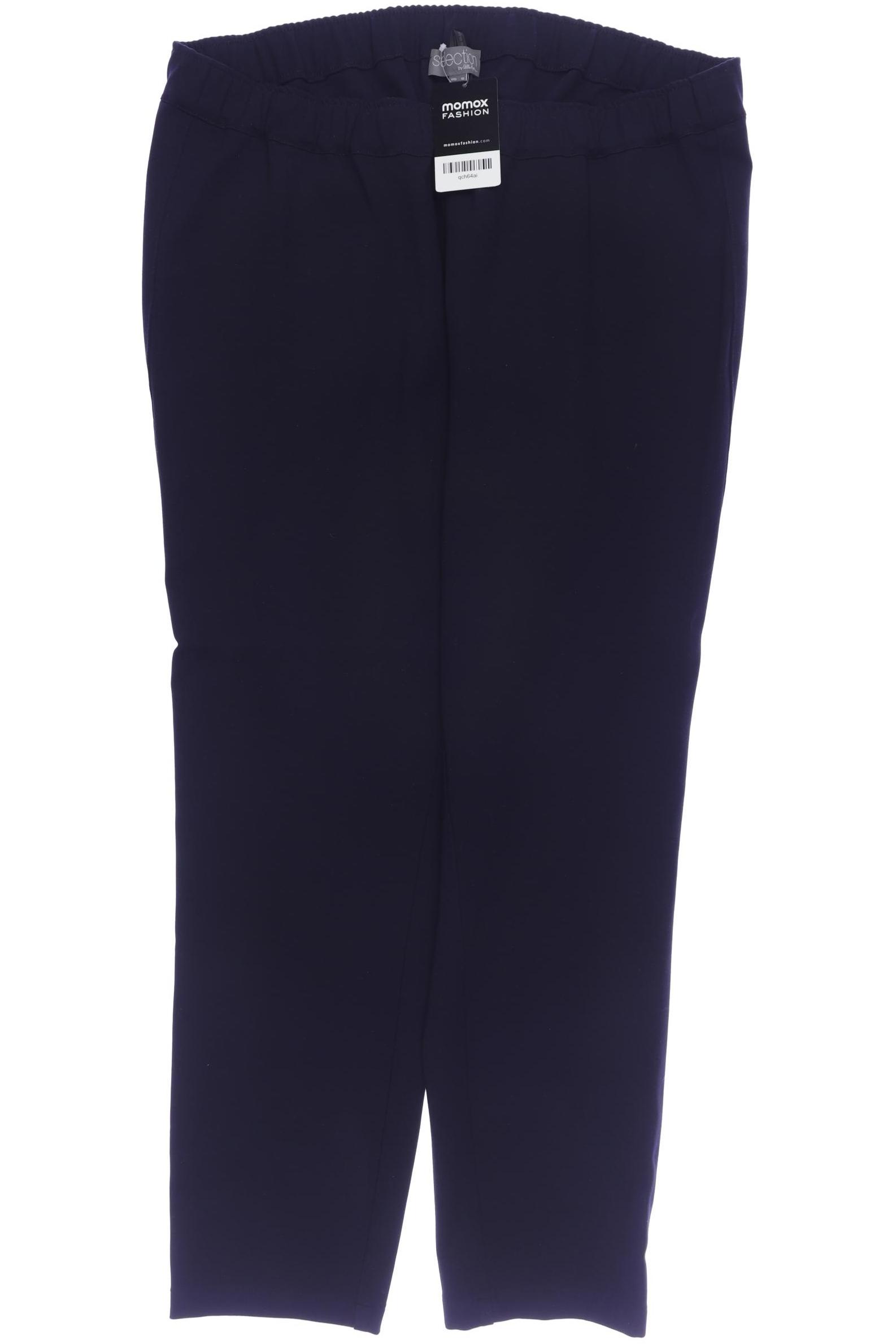 

Selection by Ulla Popken Damen Stoffhose, marineblau, Gr. 48