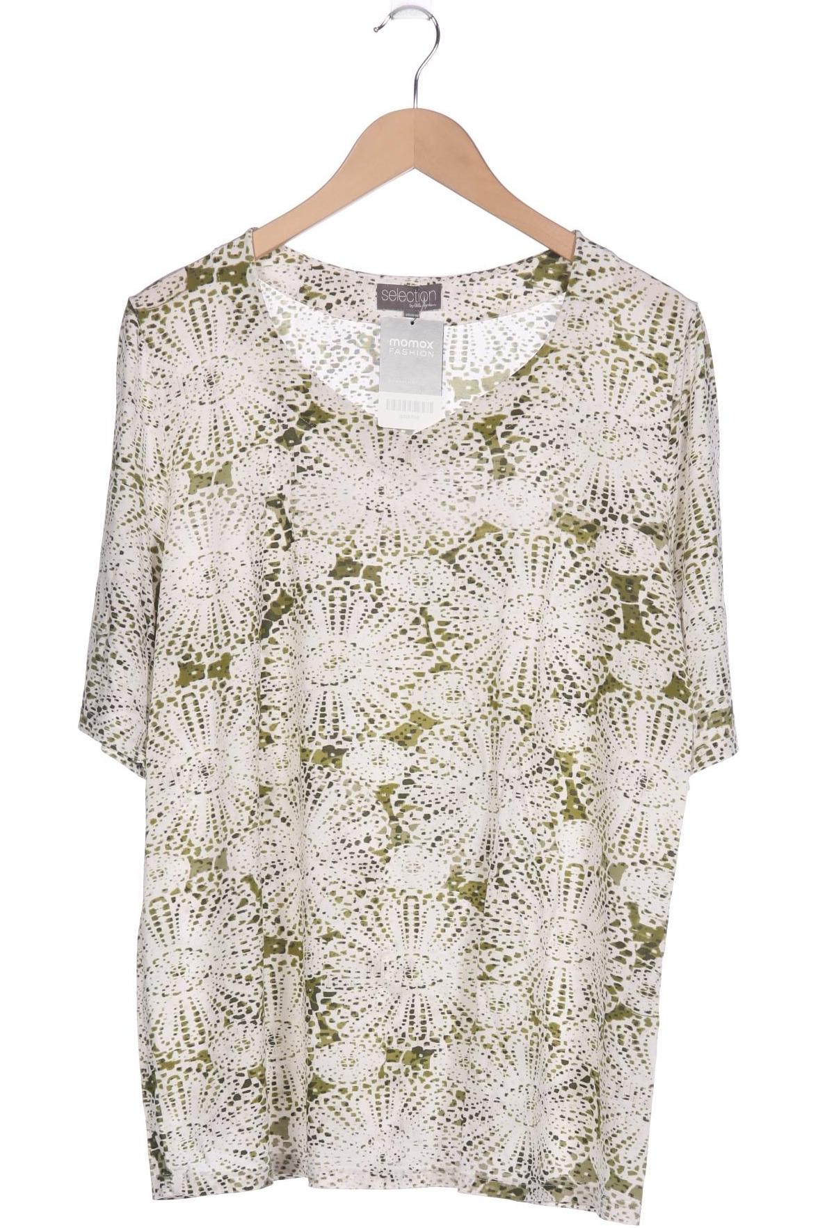 

Selection by Ulla Popken Damen T-Shirt, hellgrün, Gr. 46