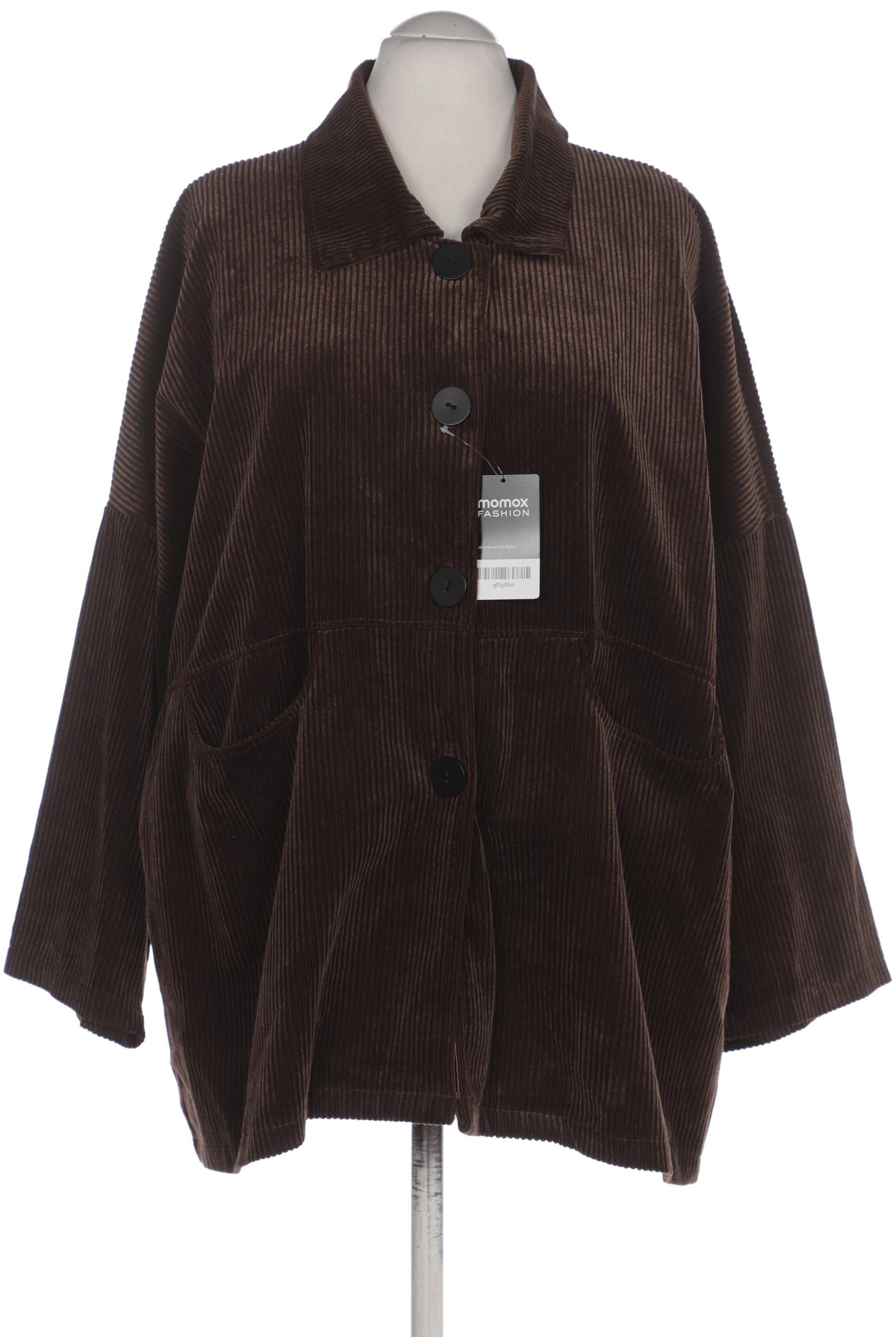 

Selection by Ulla Popken Damen Jacke, braun, Gr. 52