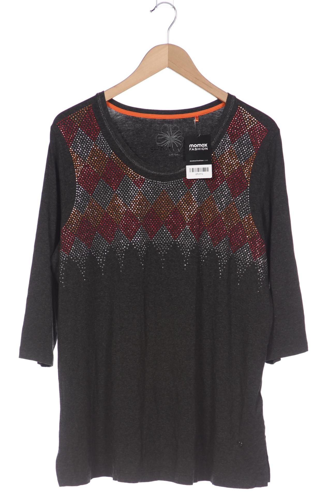 

Selection by Ulla Popken Damen T-Shirt, grau, Gr. 46