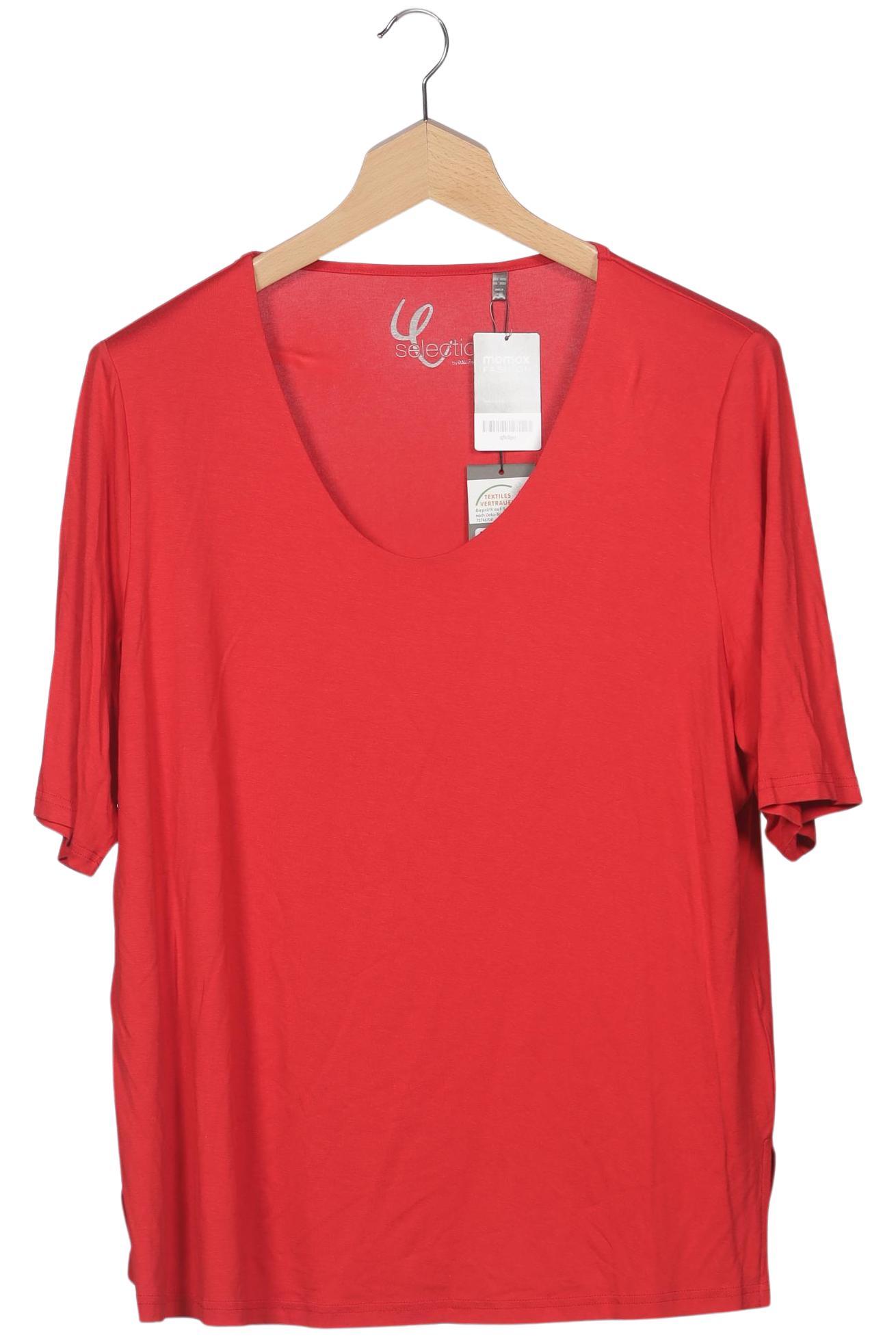 

Selection by Ulla Popken Damen T-Shirt, rot, Gr. 50