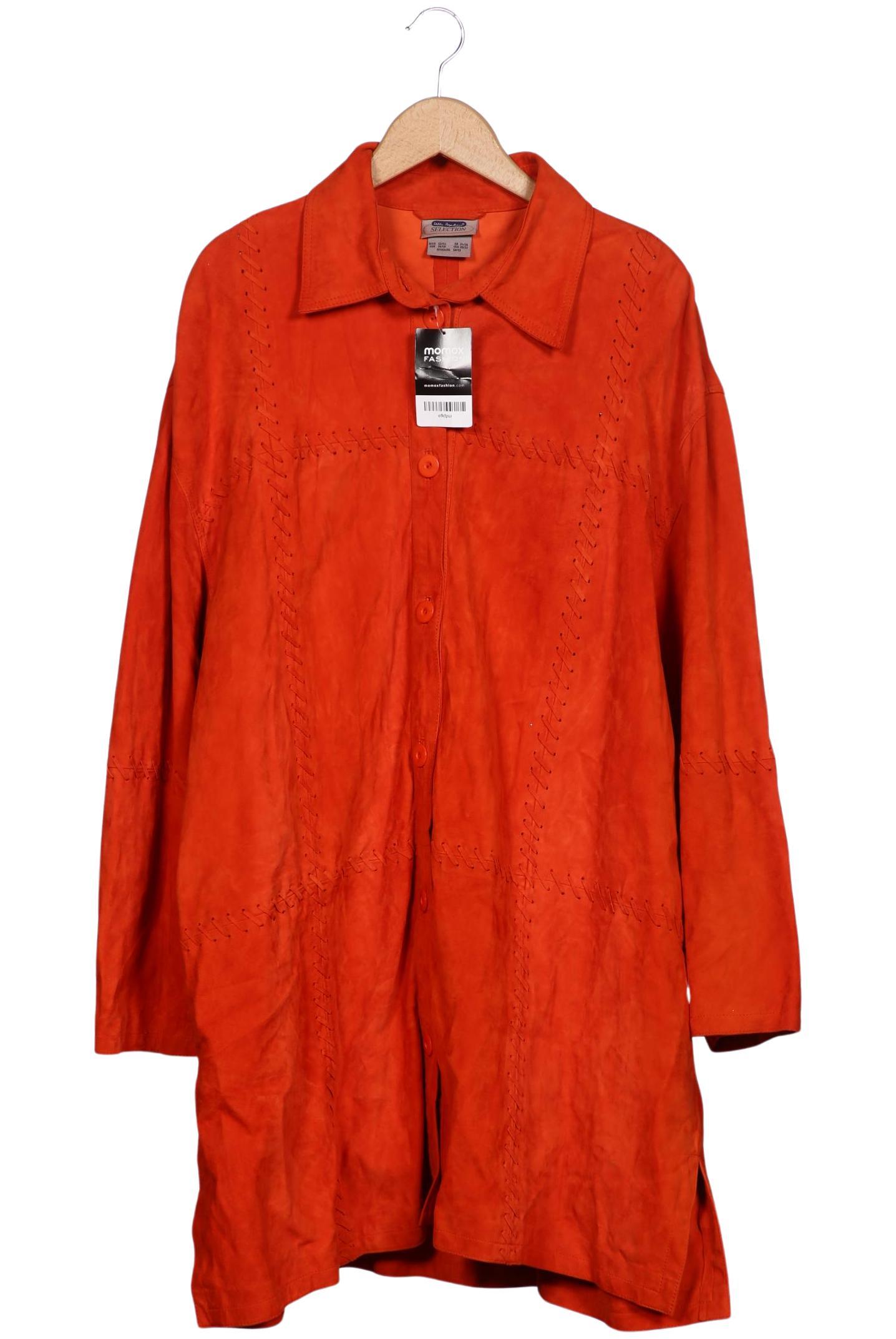 

Selection by Ulla Popken Damen Mantel, orange, Gr. 50