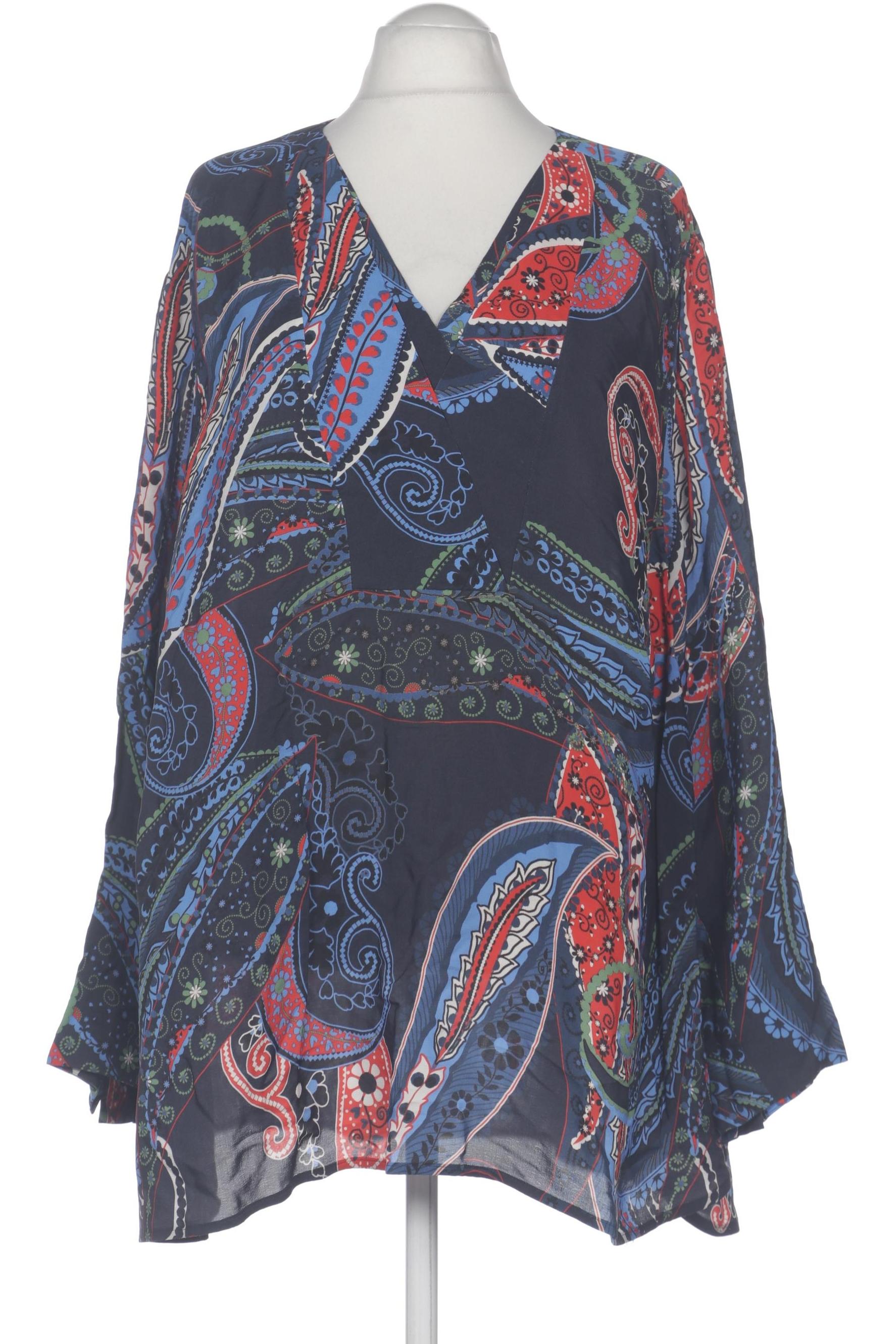 

Selection by Ulla Popken Damen Bluse, marineblau, Gr. 58
