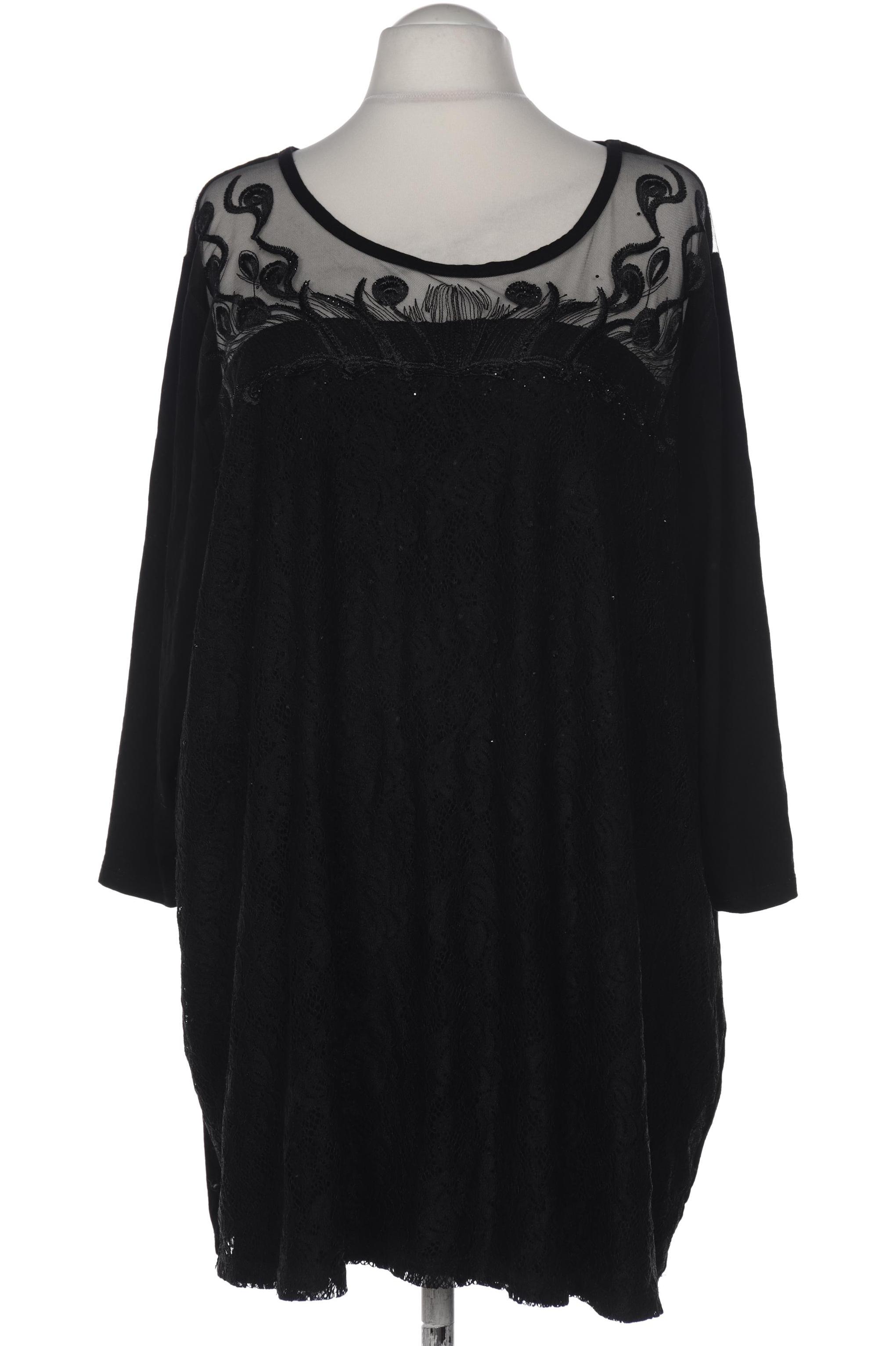

Selection by Ulla Popken Damen T-Shirt, schwarz, Gr. 58