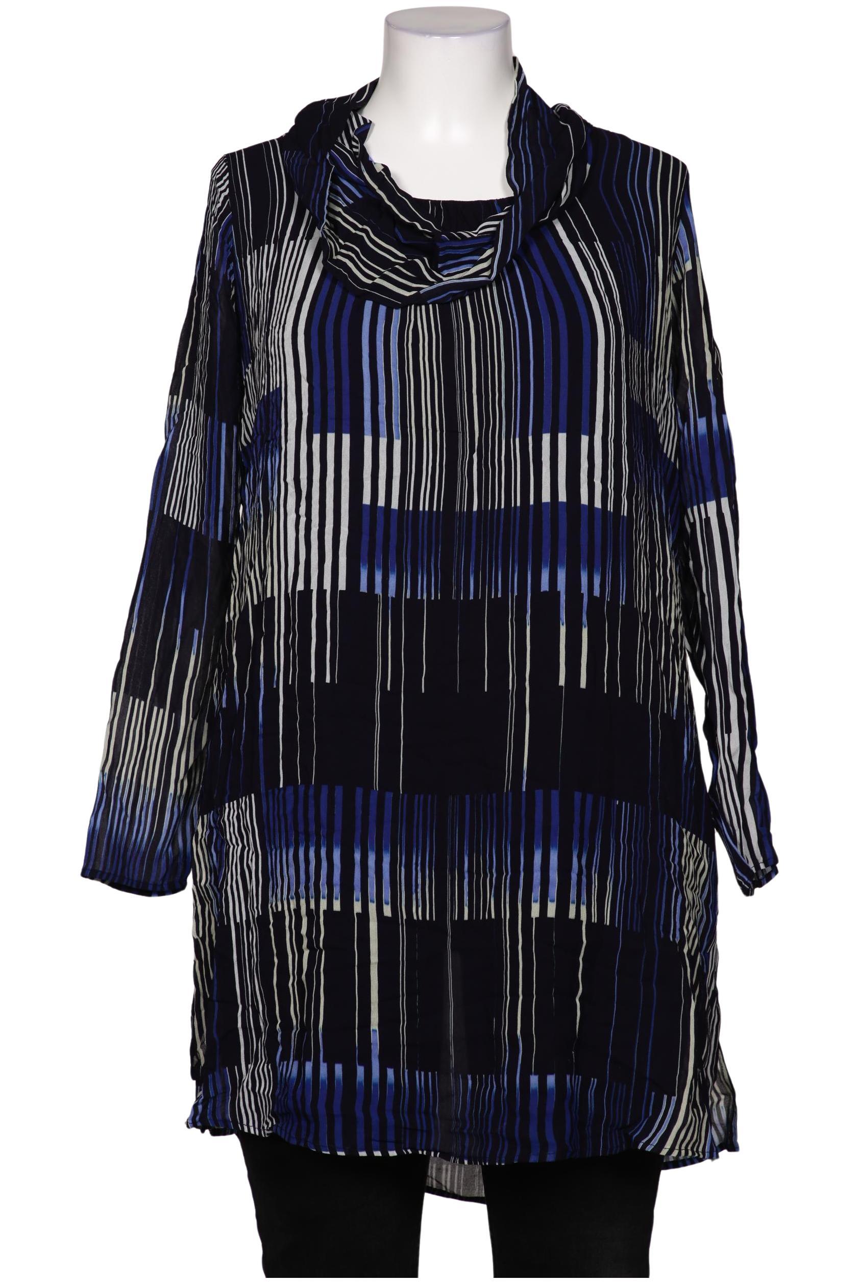 

Selection by Ulla Popken Damen Bluse, marineblau, Gr. 42