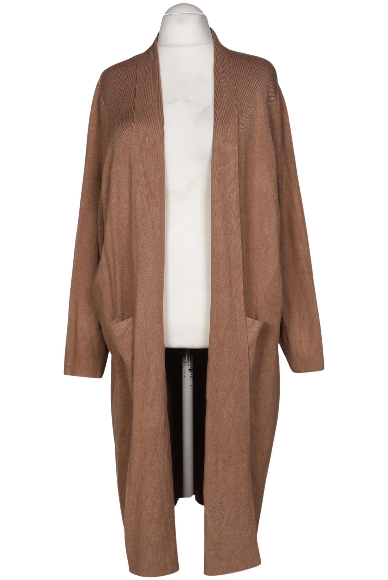 

Selection by Ulla Popken Damen Strickjacke, braun, Gr. 50