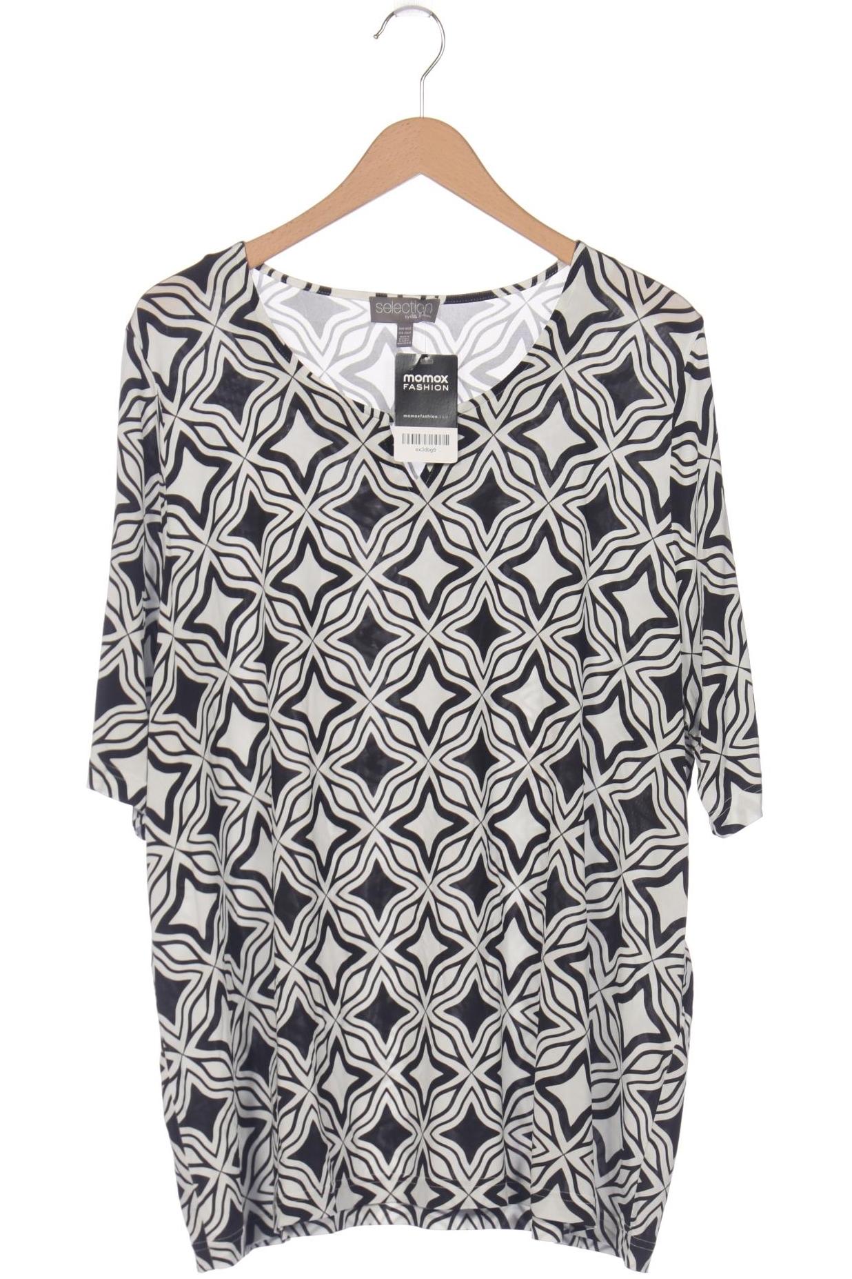 

Selection by Ulla Popken Damen T-Shirt, weiß, Gr. 50