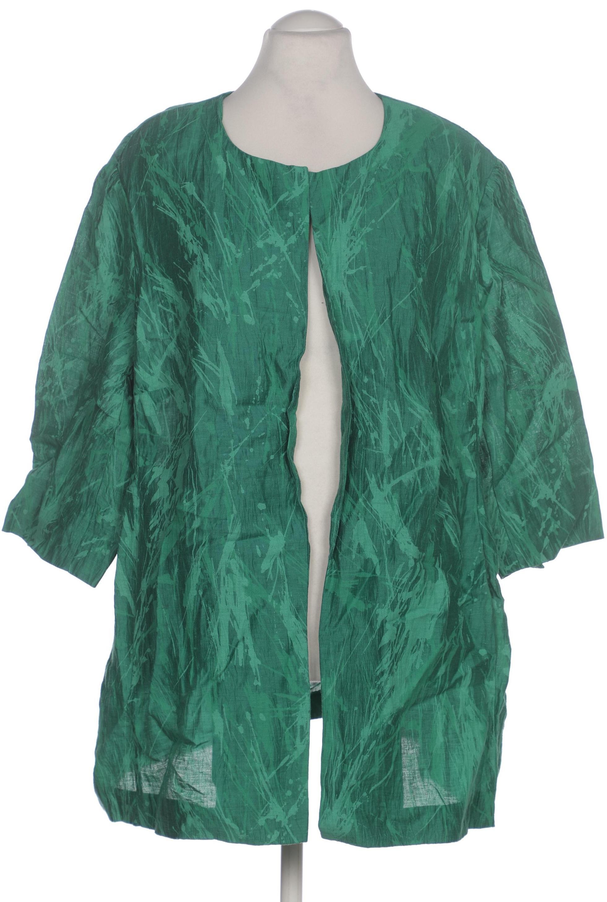 

Selection by Ulla Popken Damen Blazer, grün, Gr. 52