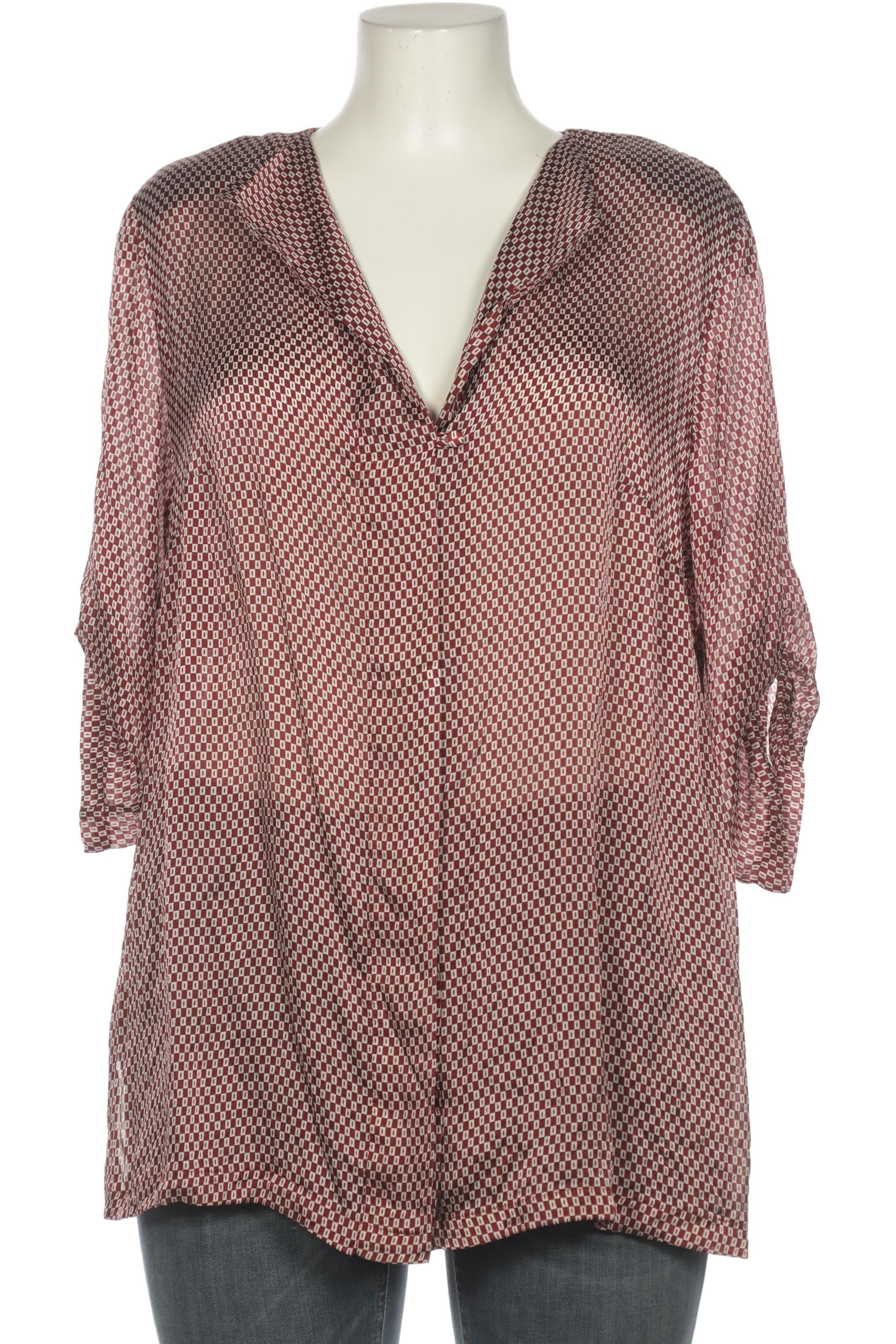 

Selection by Ulla Popken Damen Bluse, bordeaux, Gr. 46