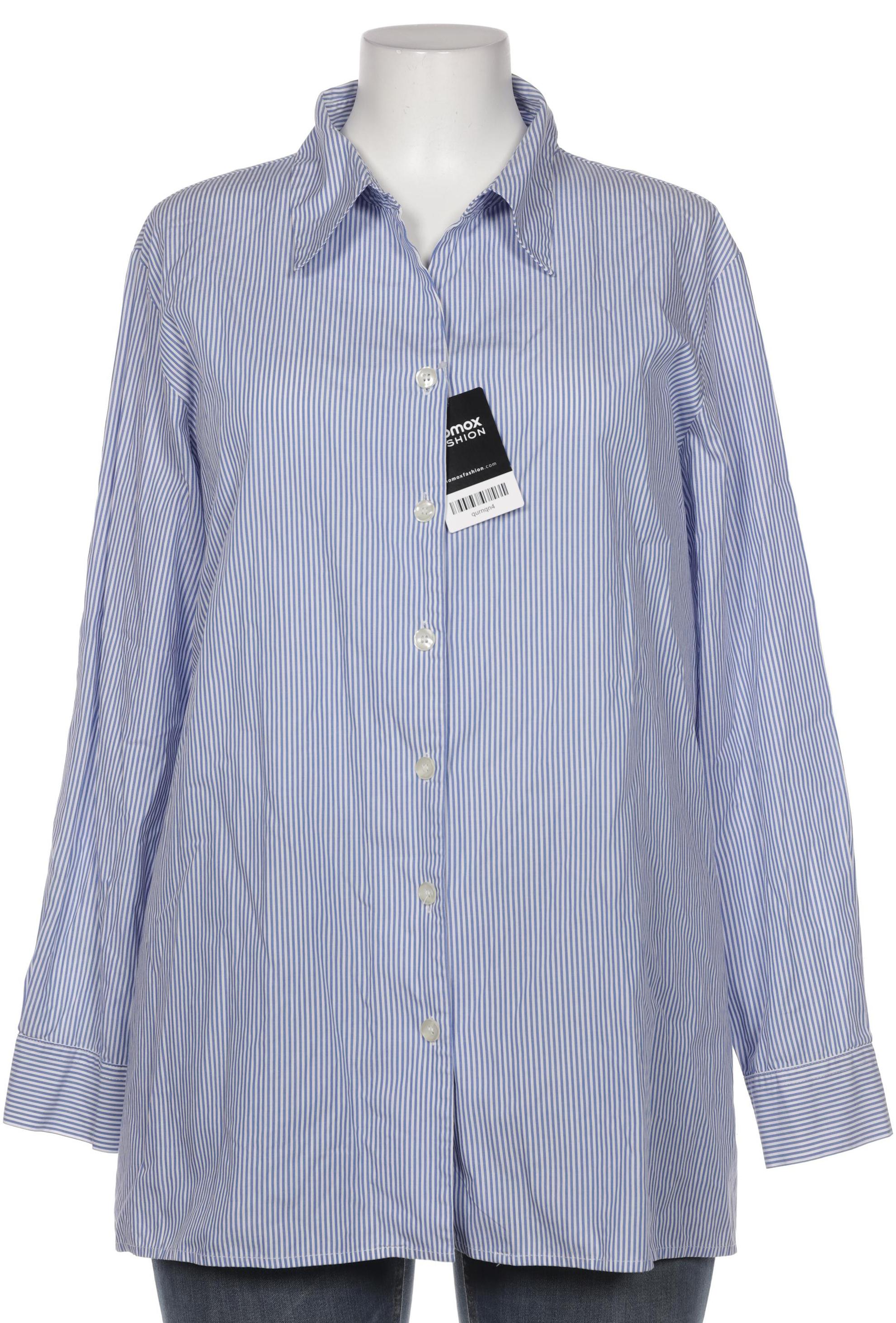 

Selection by Ulla Popken Damen Bluse, blau, Gr. 46