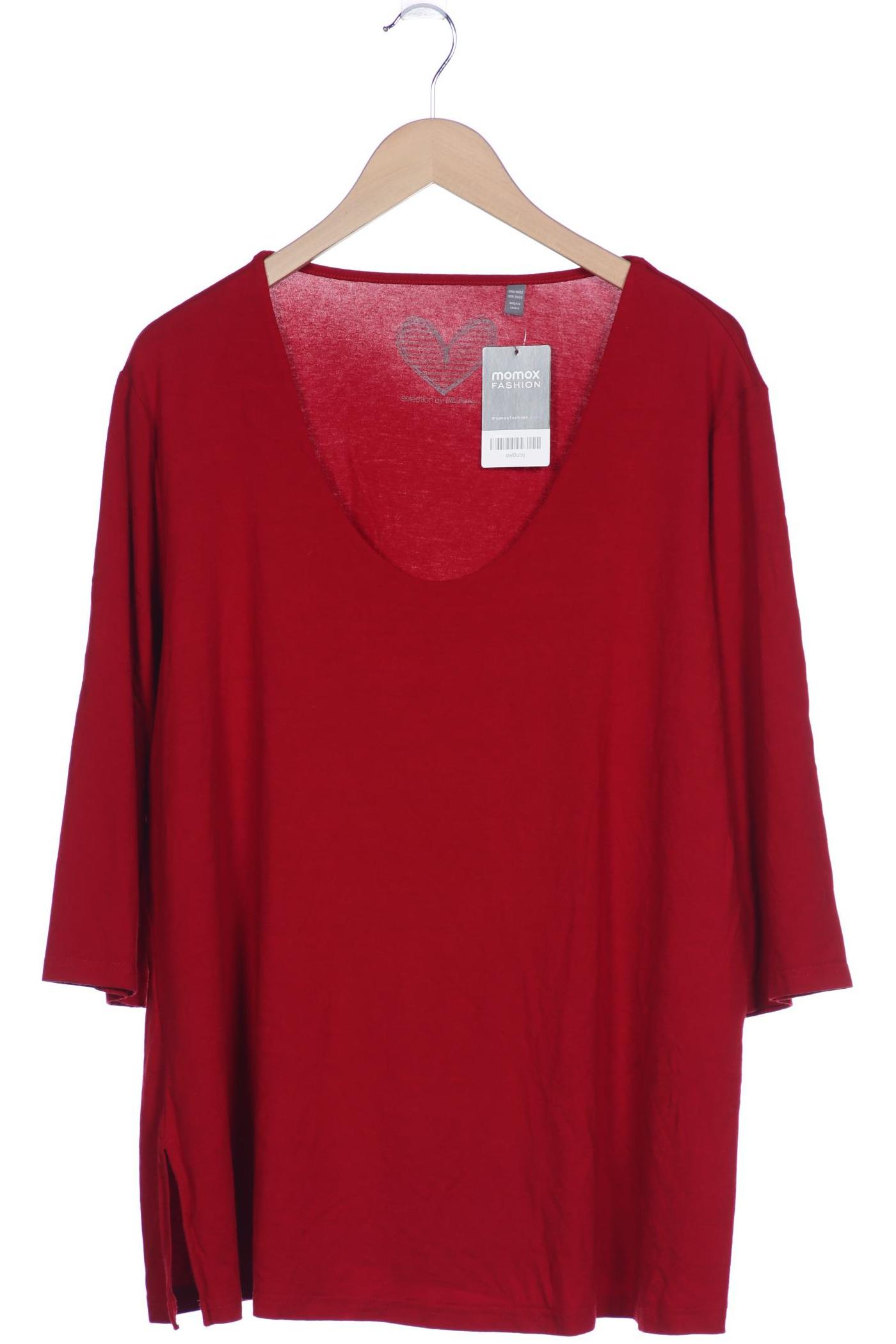 

Selection by Ulla Popken Damen Langarmshirt, rot