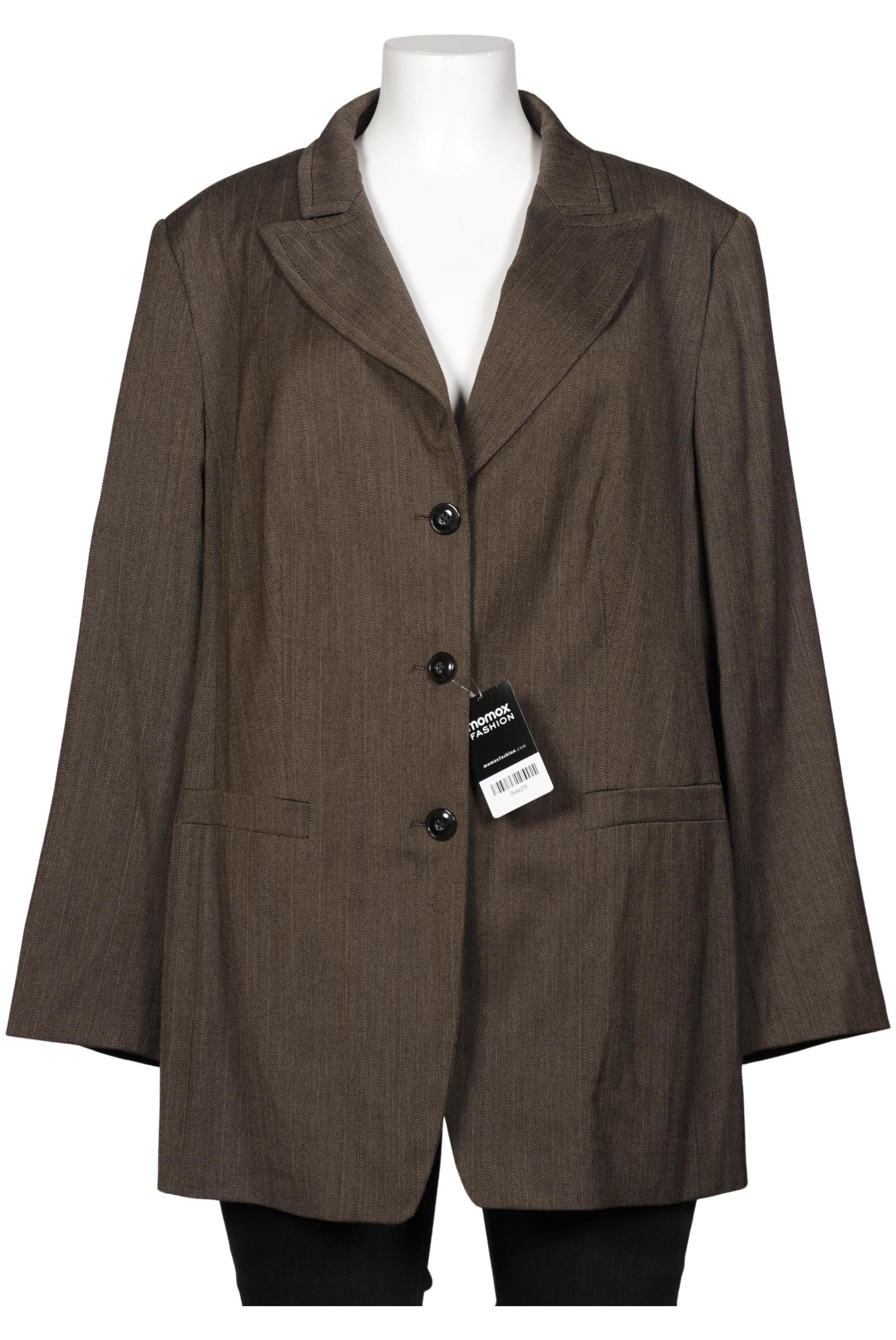 

Selection by Ulla Popken Damen Blazer, braun, Gr. 50