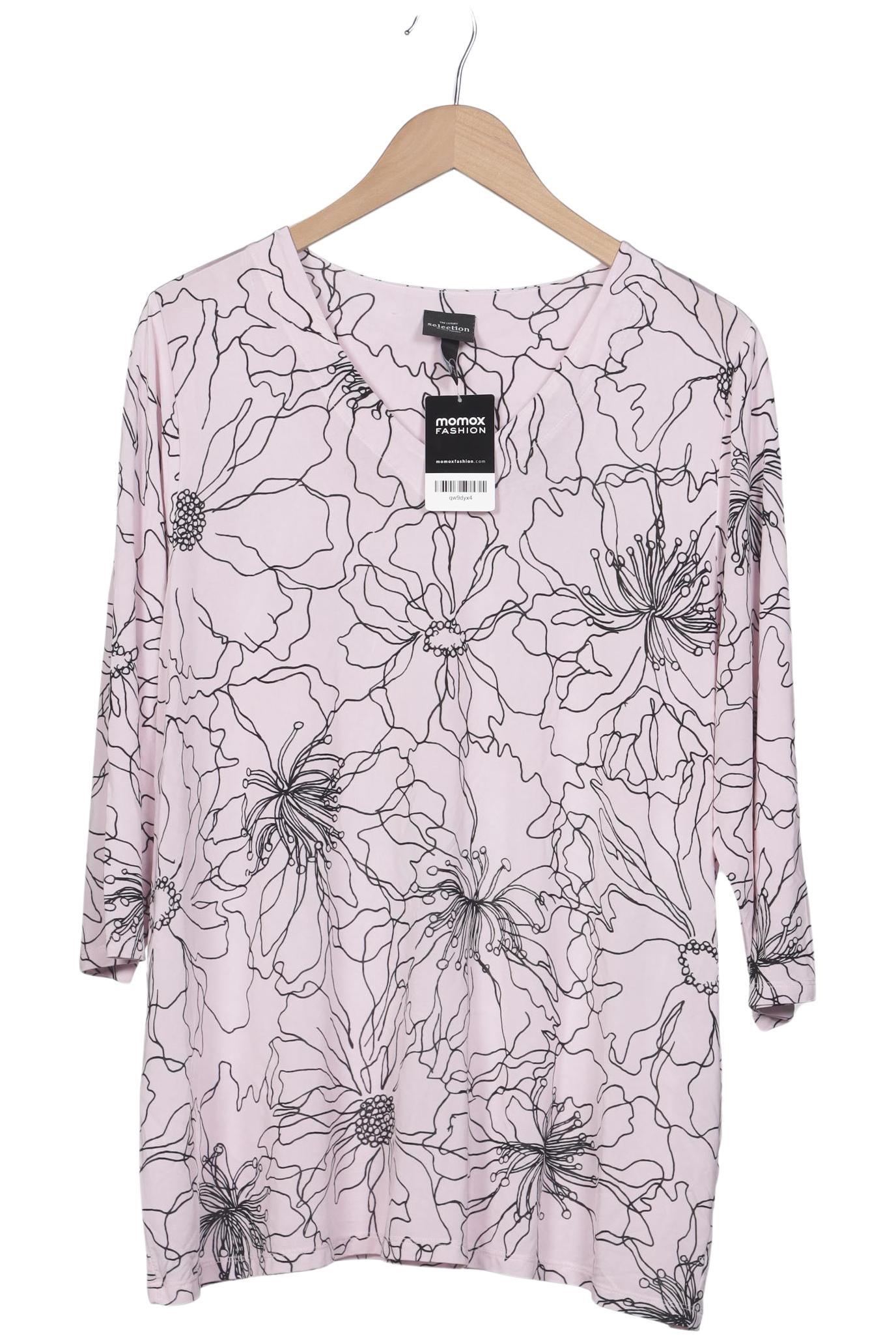 

Selection by Ulla Popken Damen Langarmshirt, pink, Gr. 46