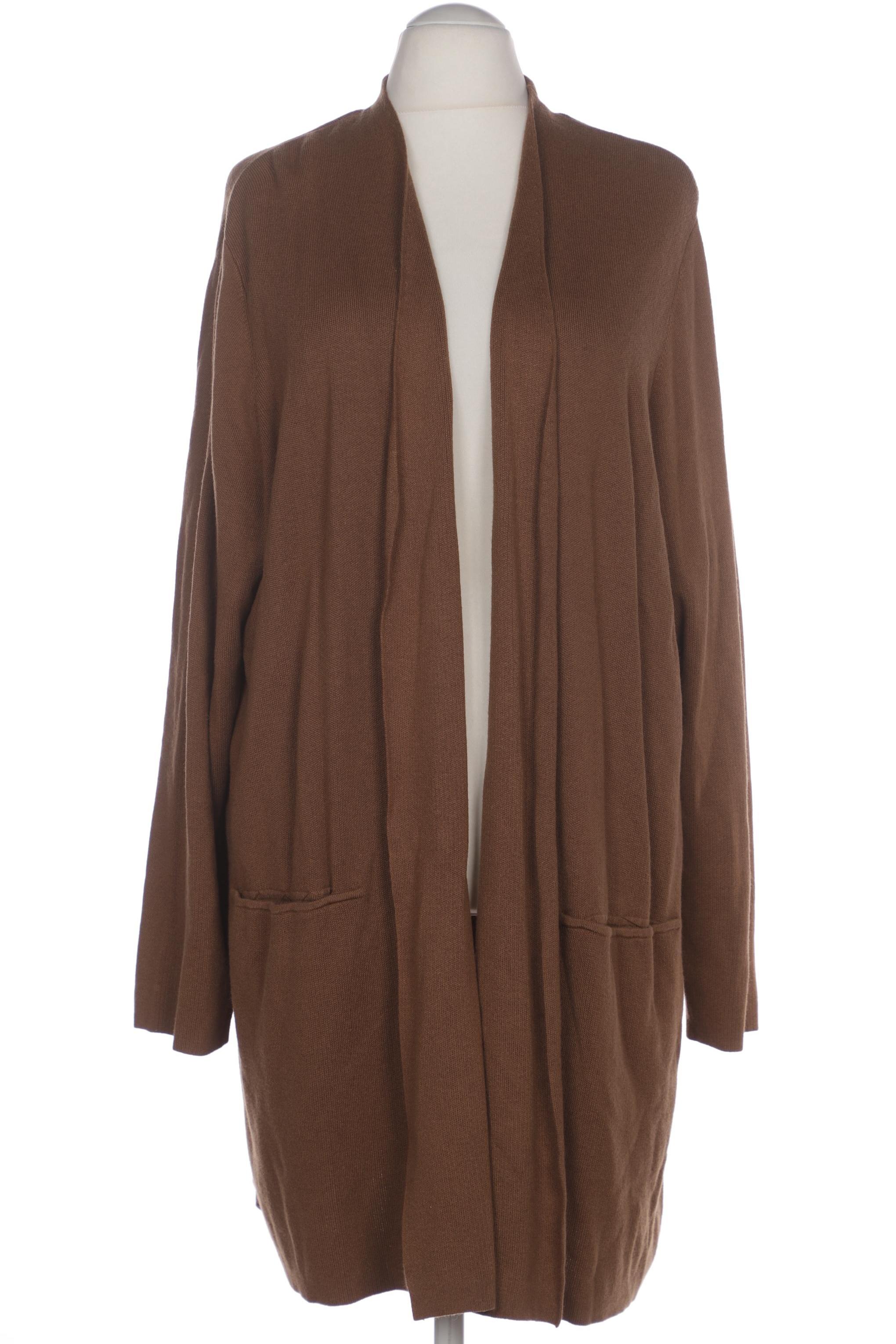 

Selection by Ulla Popken Damen Strickjacke, braun, Gr. 54