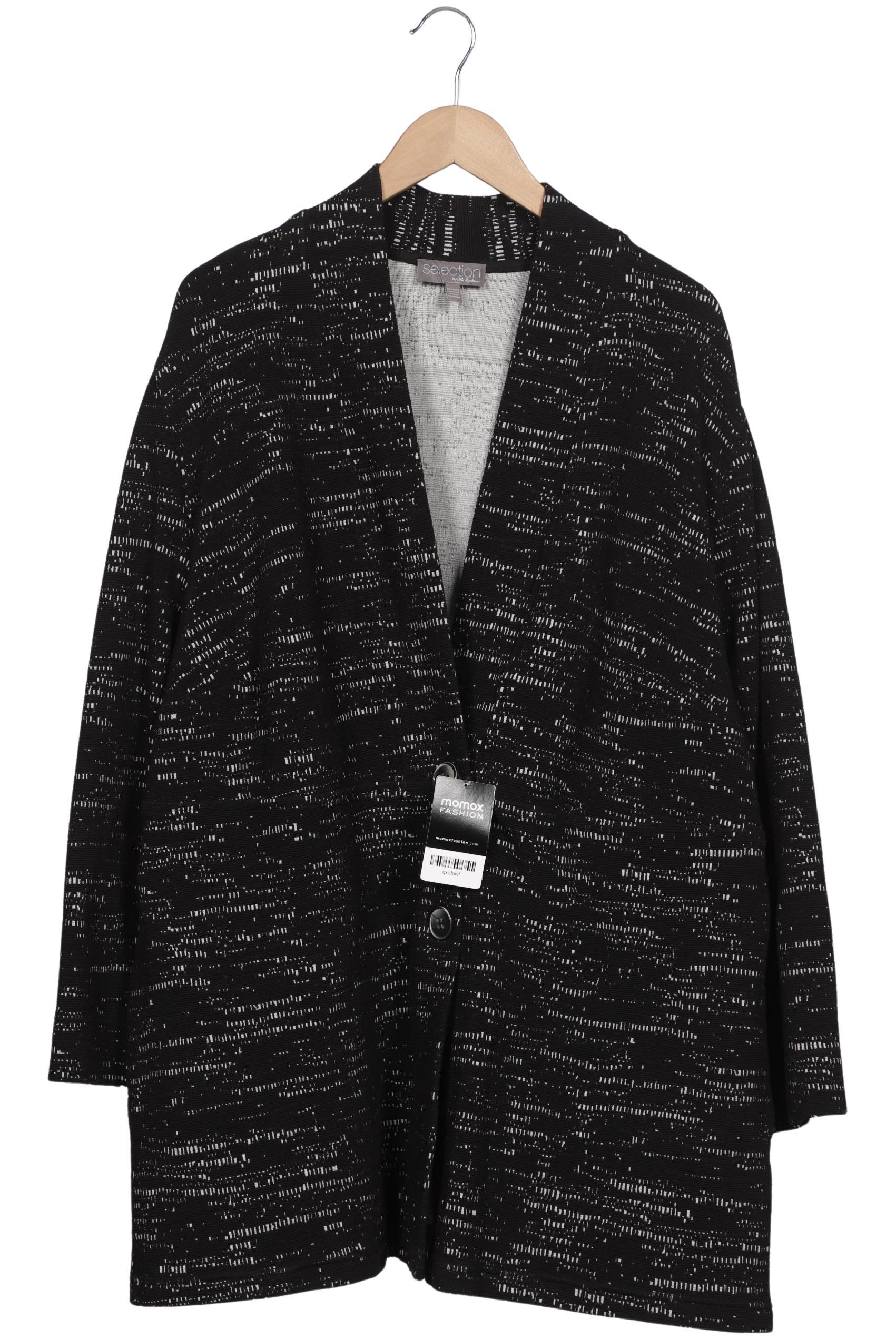 

Selection by Ulla Popken Damen Strickjacke, schwarz, Gr. 50