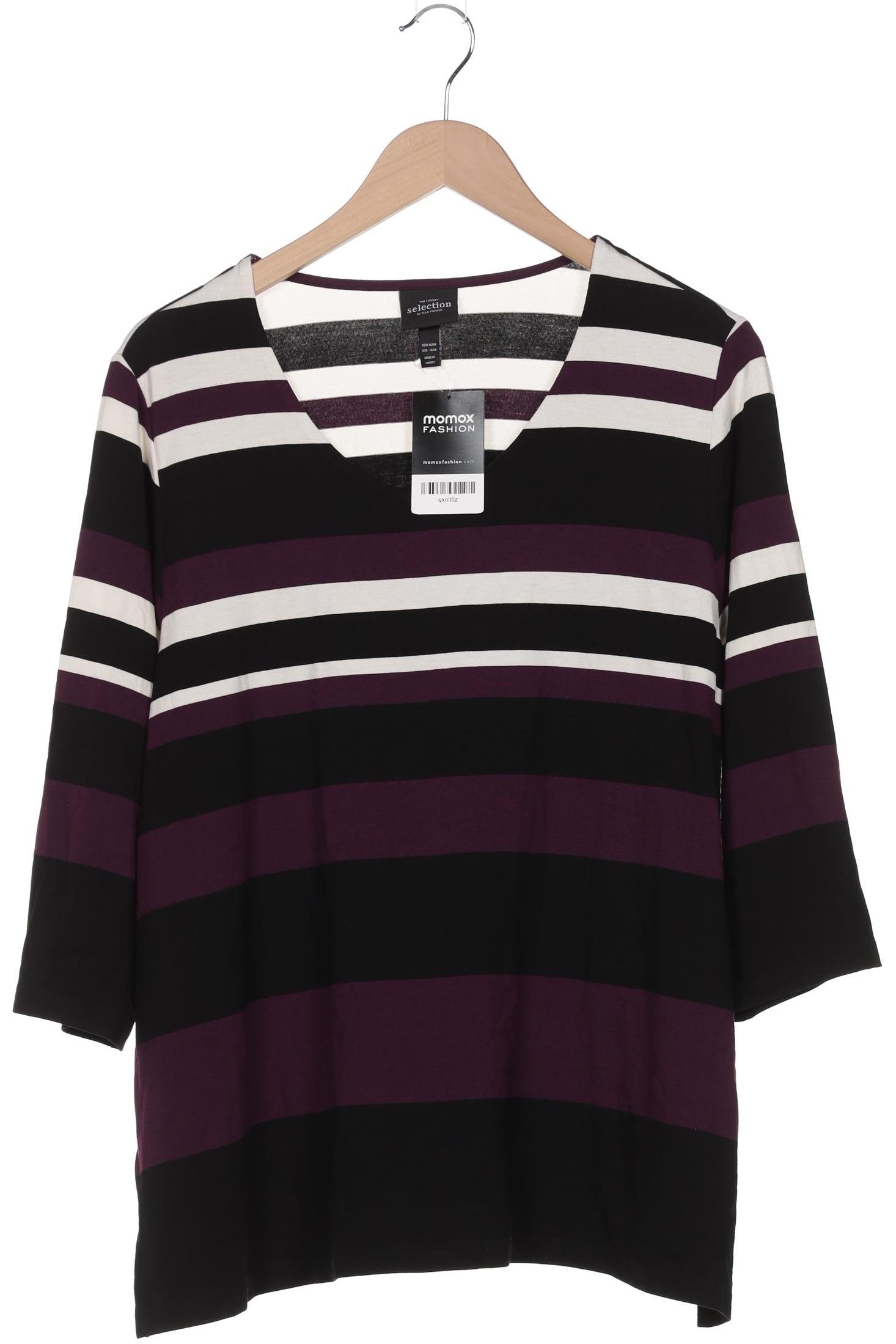 

Selection by Ulla Popken Damen Langarmshirt, schwarz, Gr. 46