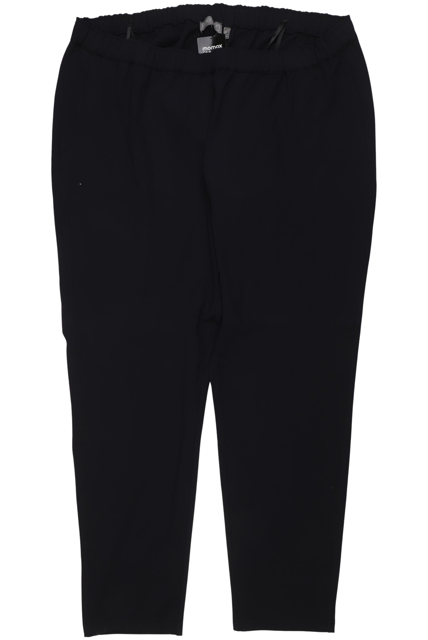 

Selection by Ulla Popken Damen Stoffhose, schwarz, Gr. 52