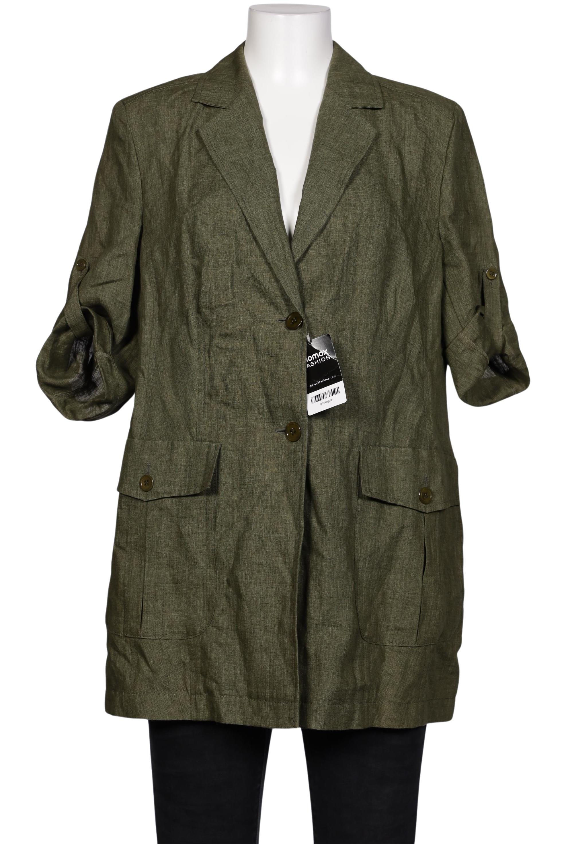 

Selection by Ulla Popken Damen Blazer, grün, Gr. 42