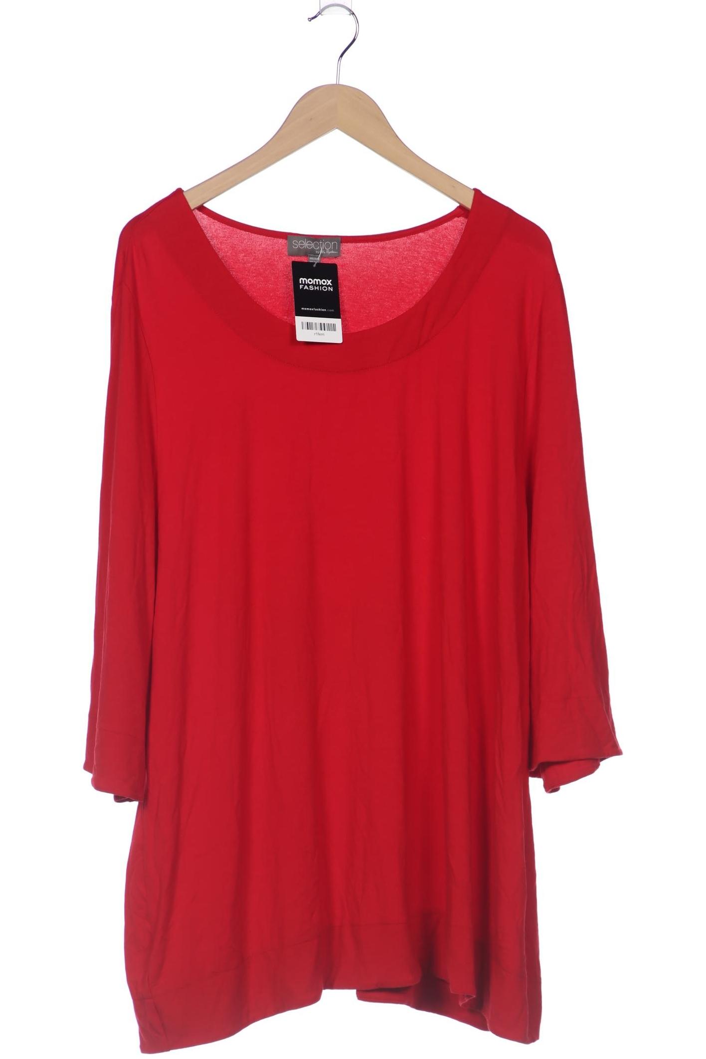 

Selection by Ulla Popken Damen Langarmshirt, rot, Gr. 50