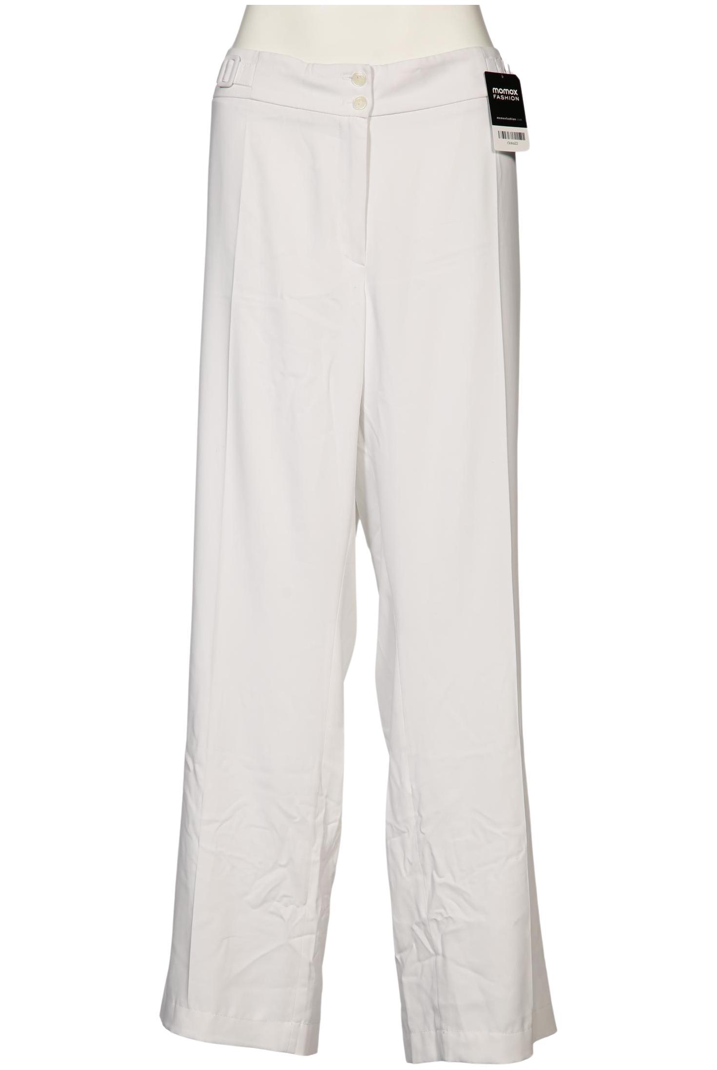 

Selection by Ulla Popken Damen Stoffhose, weiß, Gr. 42