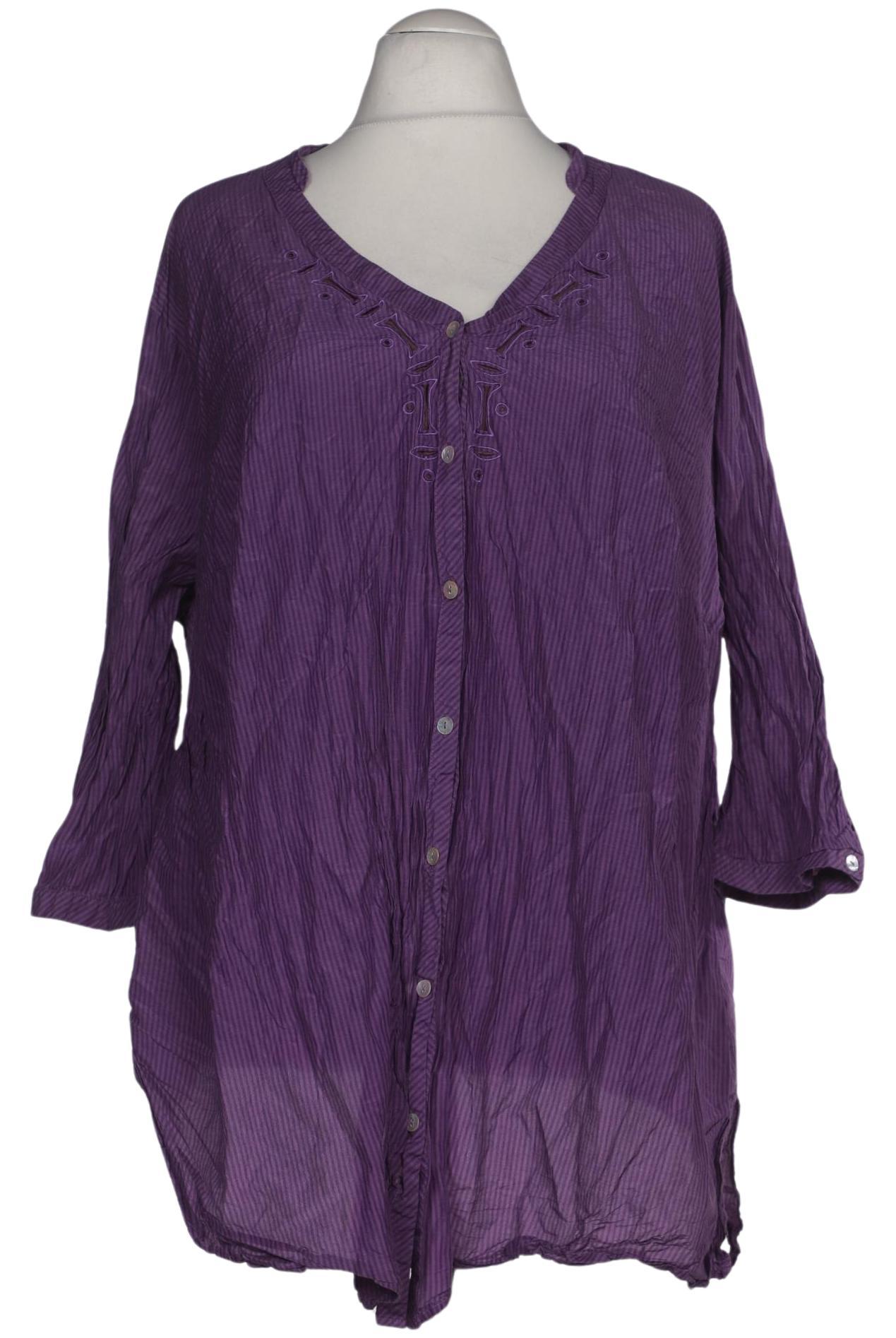 

Selection by Ulla Popken Damen Bluse, flieder, Gr. 58