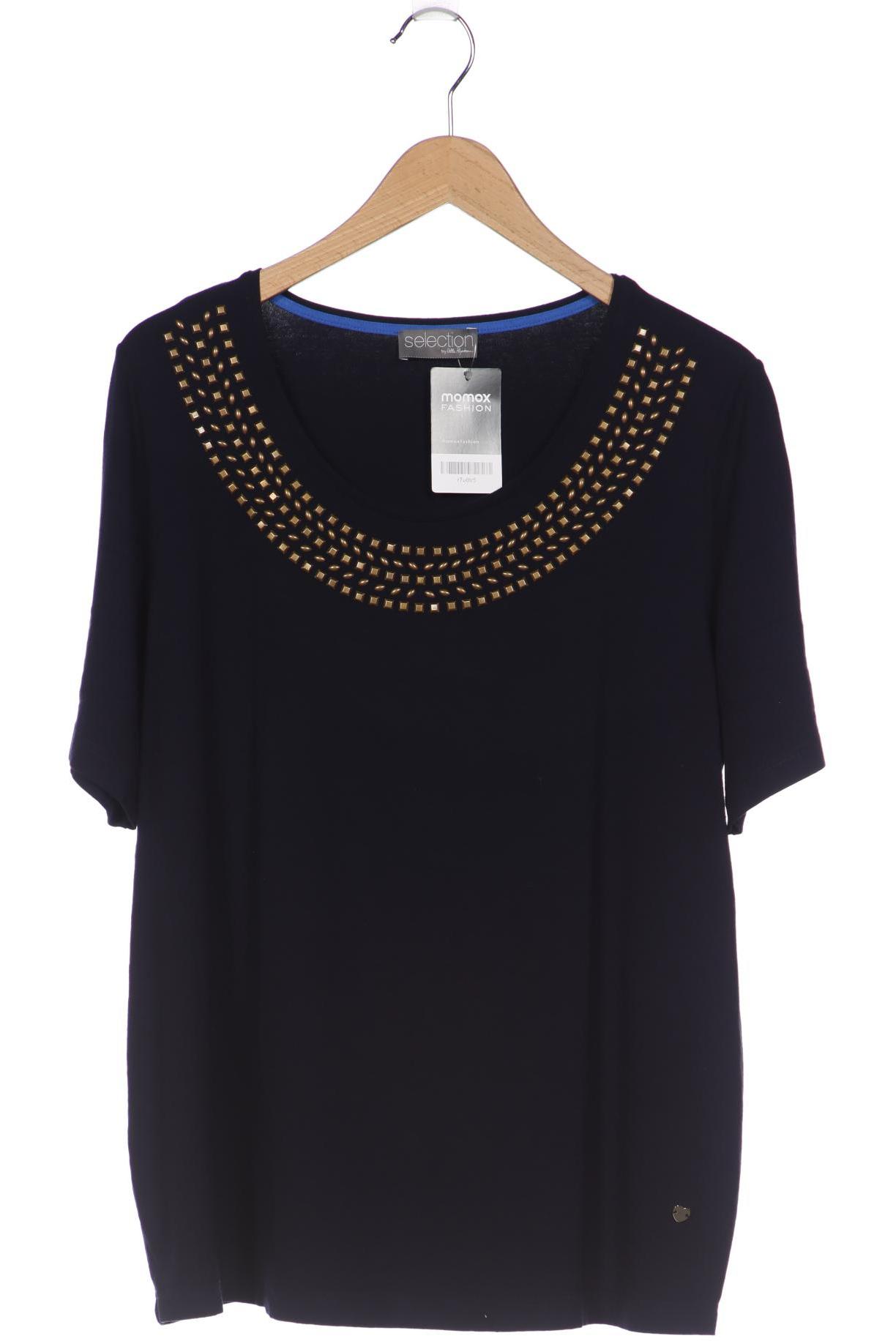 

Selection by Ulla Popken Damen T-Shirt, marineblau