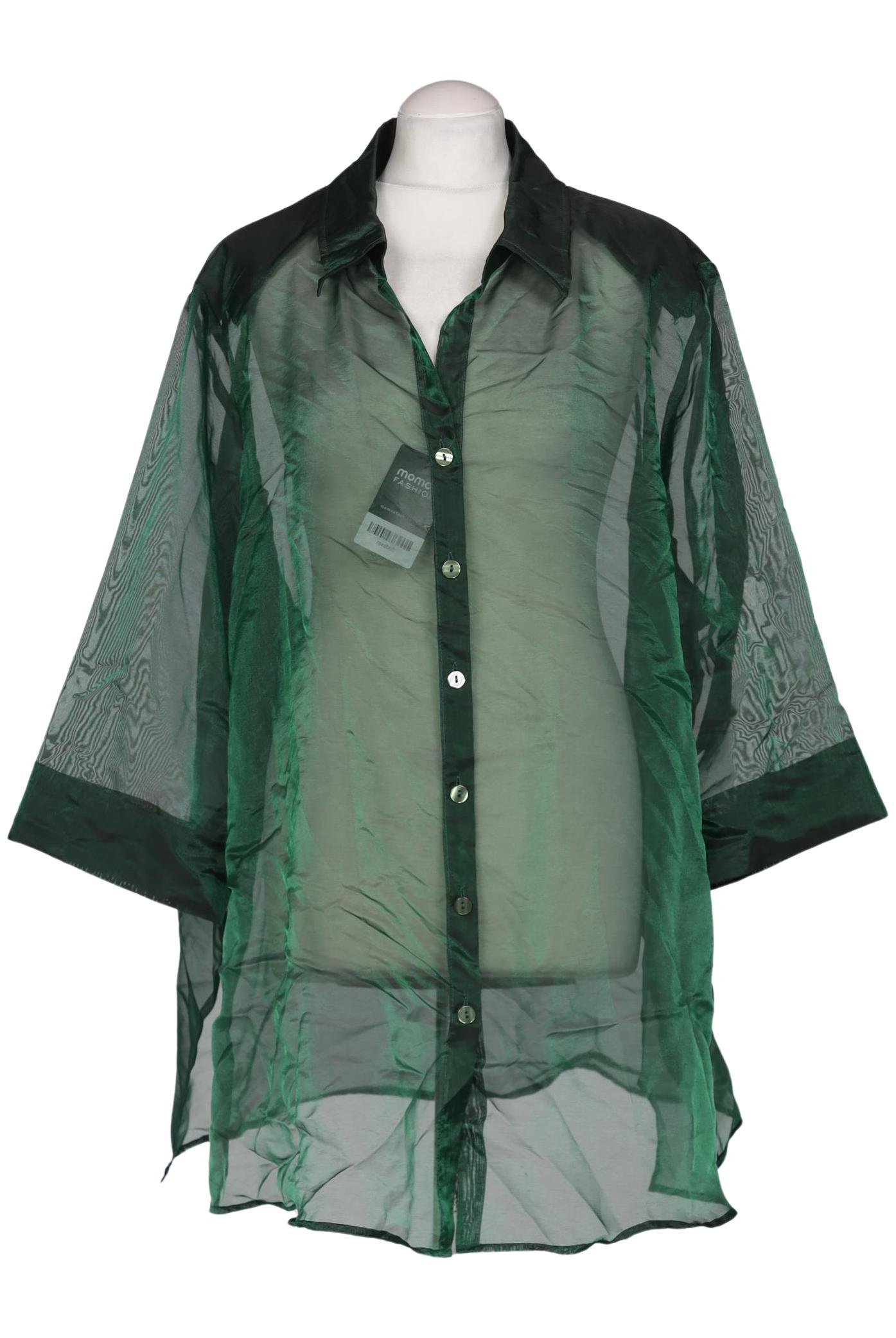 

Selection by Ulla Popken Damen Bluse, grün, Gr. 54