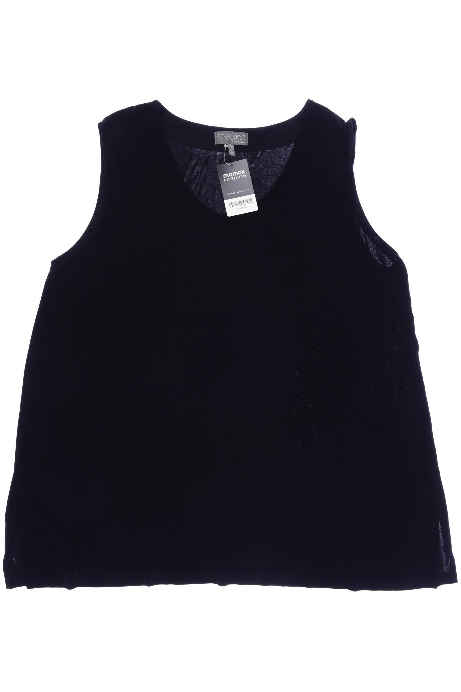 

Selection by Ulla Popken Damen Top, schwarz, Gr. 50