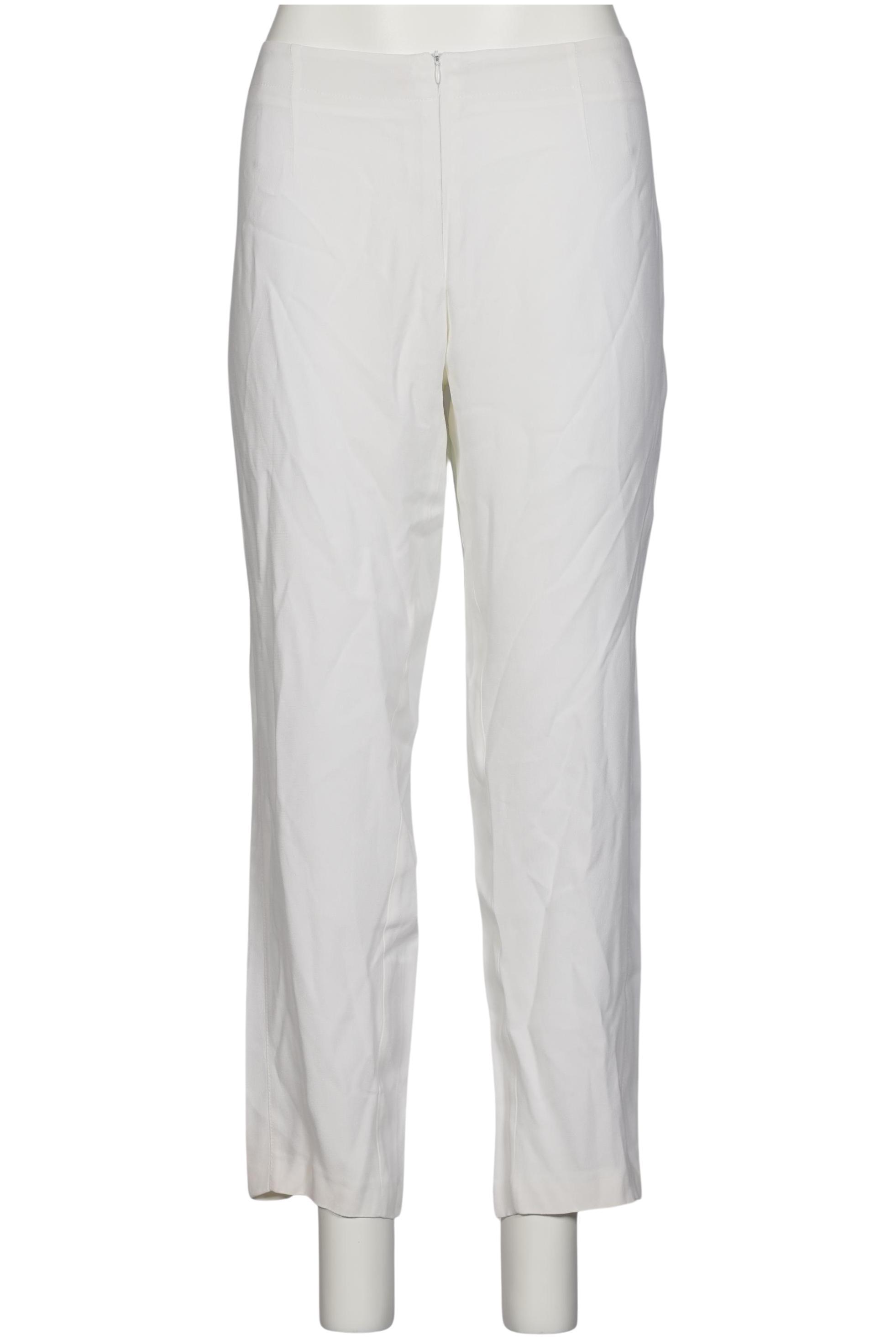 

Selection by Ulla Popken Damen Stoffhose, weiß, Gr. 46