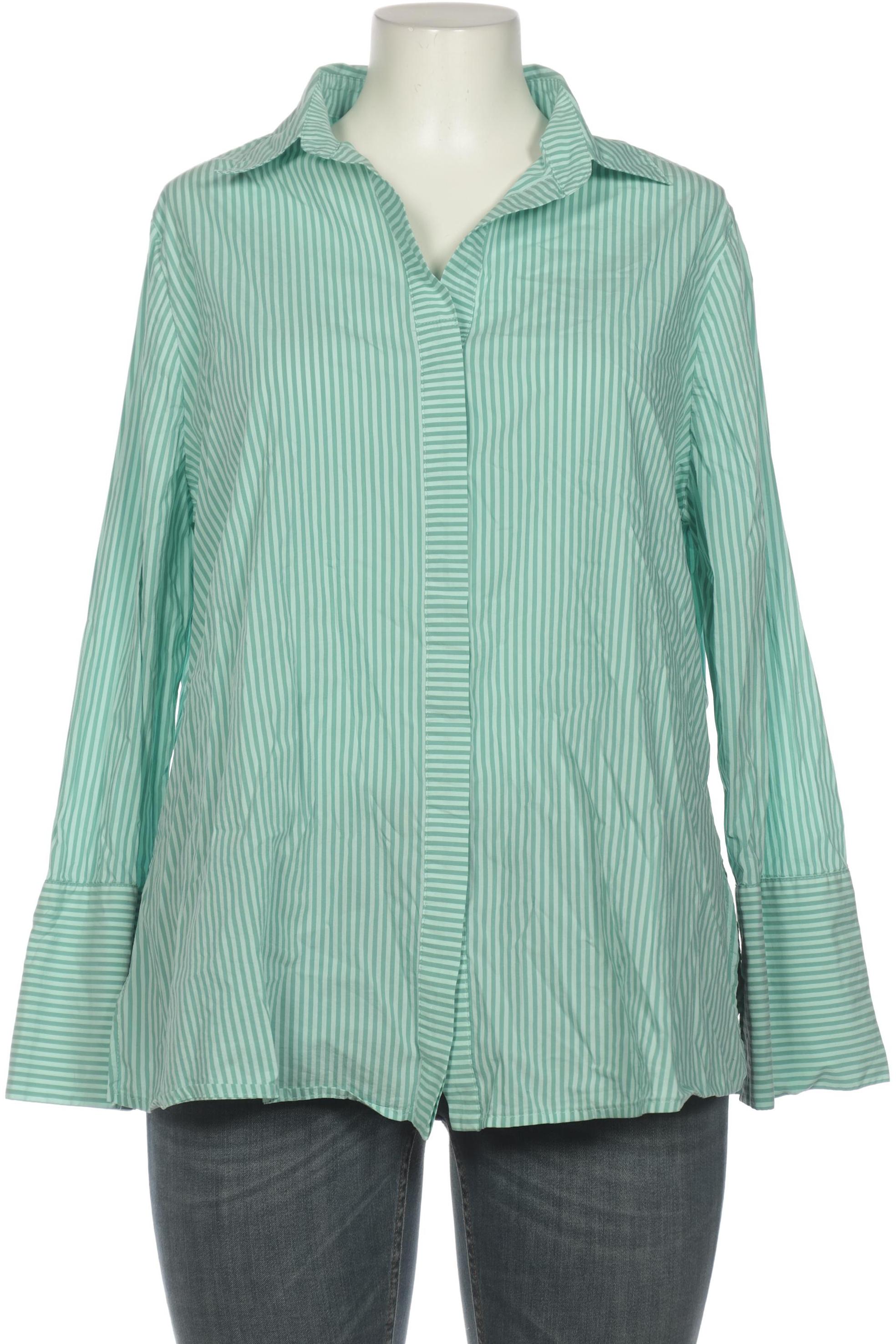 

Selection by Ulla Popken Damen Bluse, türkis, Gr. 46