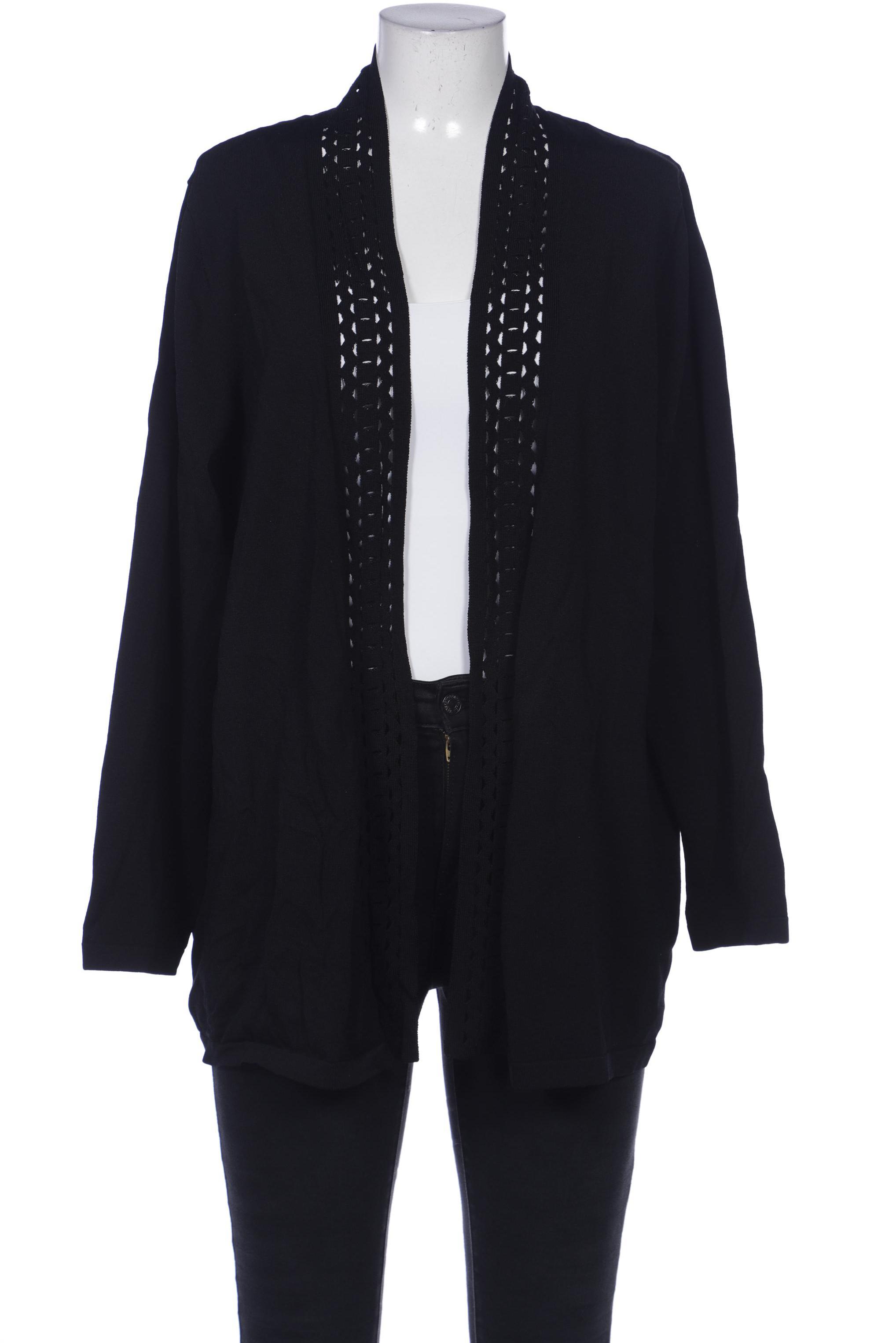 

Selection by Ulla Popken Damen Strickjacke, schwarz, Gr. 46