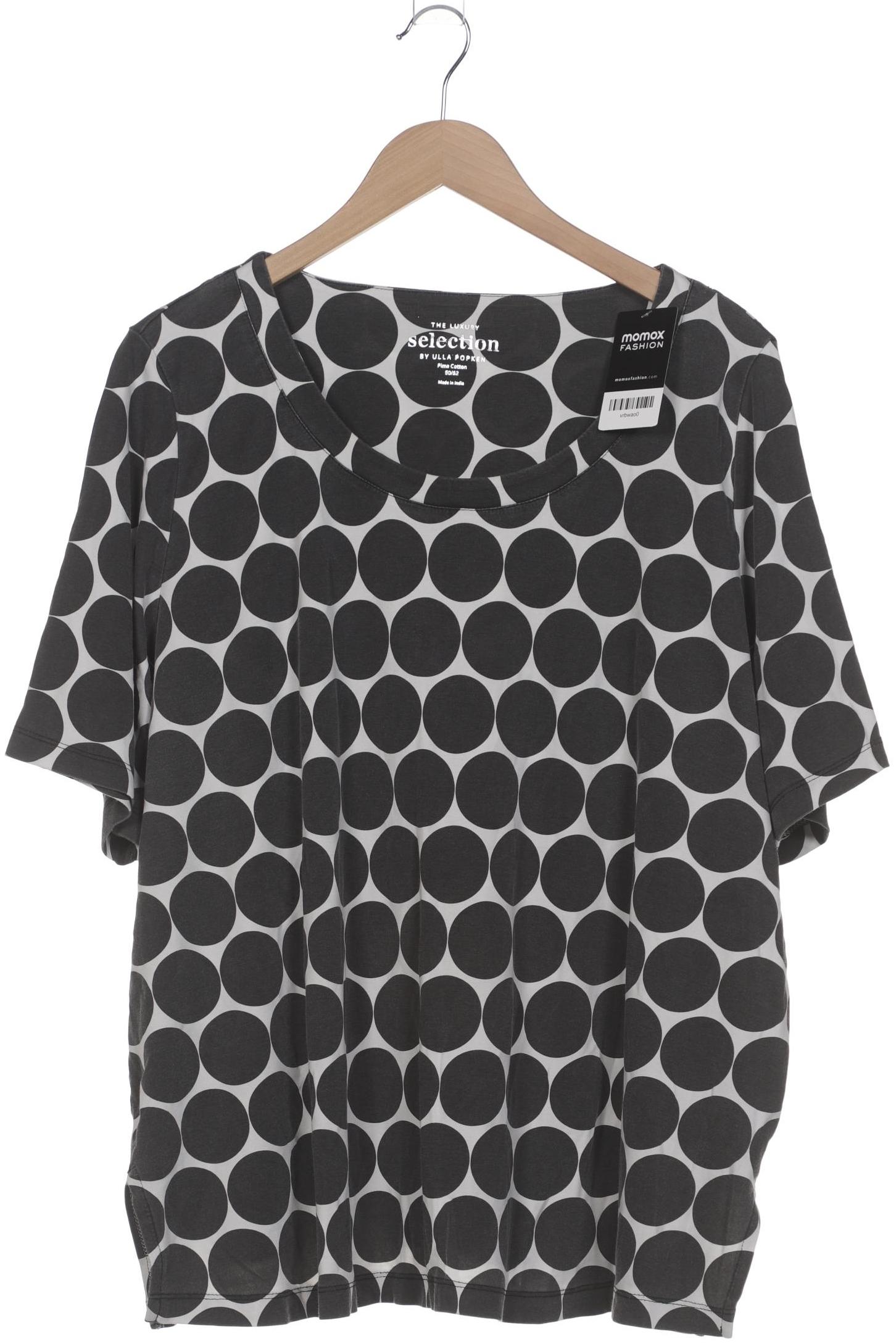 

Selection by Ulla Popken Damen T-Shirt, grau, Gr. 50