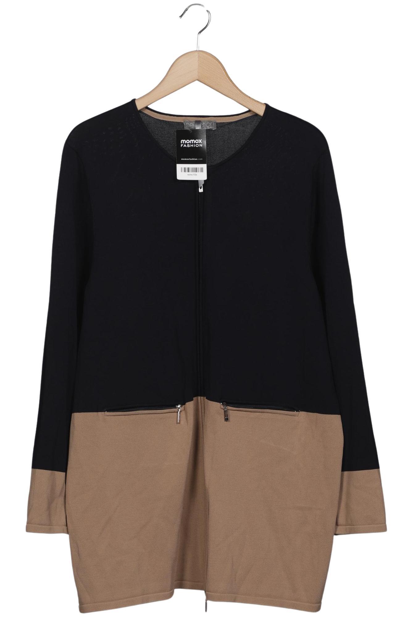 

Selection by Ulla Popken Damen Strickjacke, mehrfarbig, Gr. 46