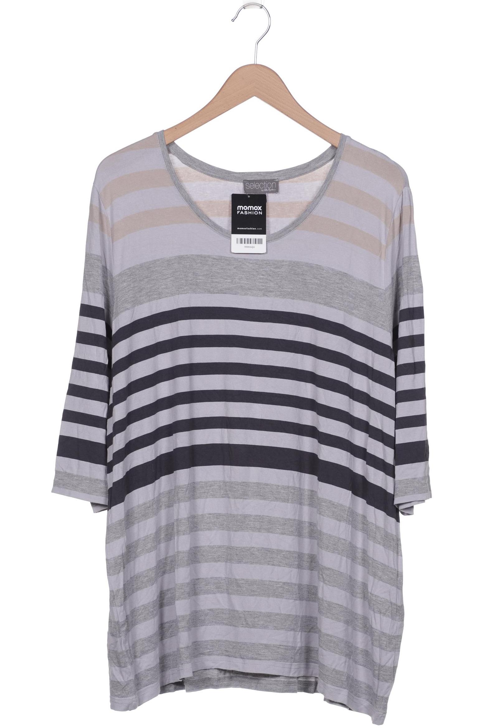 

Selection by Ulla Popken Damen Langarmshirt, grau