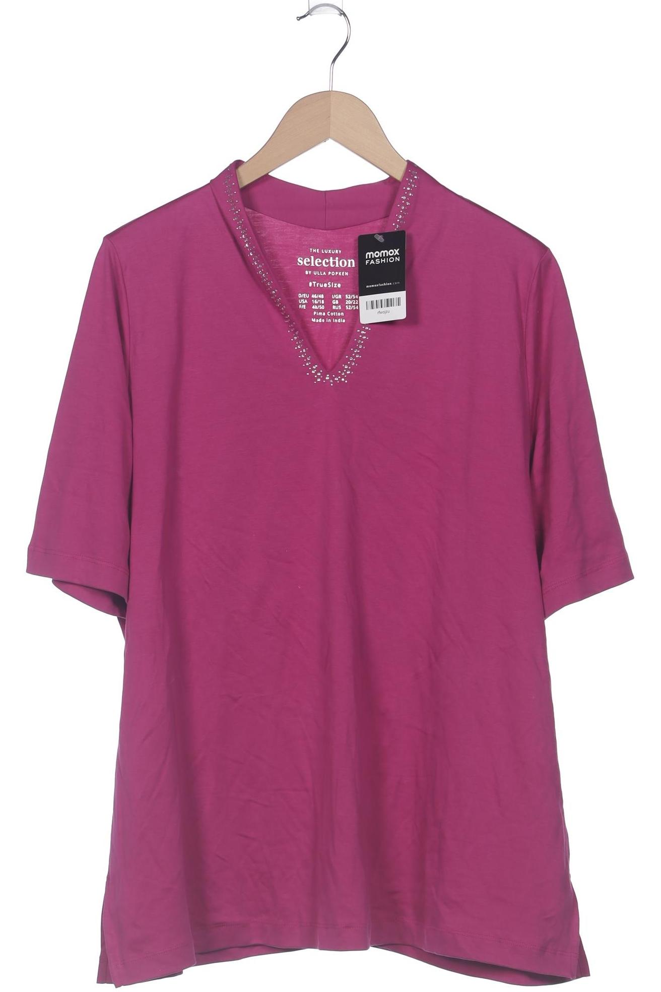 

Selection by Ulla Popken Damen T-Shirt, pink, Gr. 46