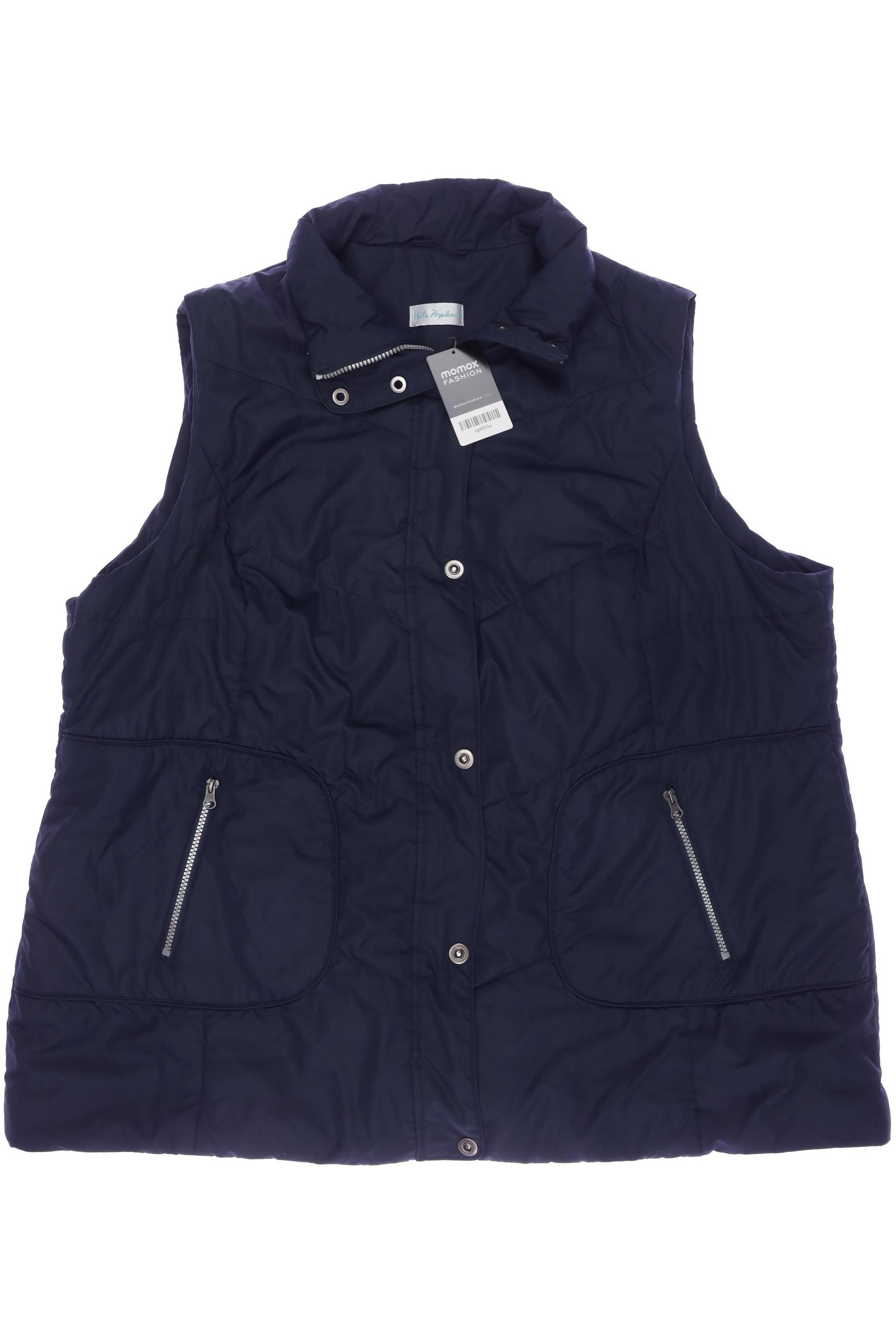

Selection by Ulla Popken Damen Weste, marineblau, Gr. 54