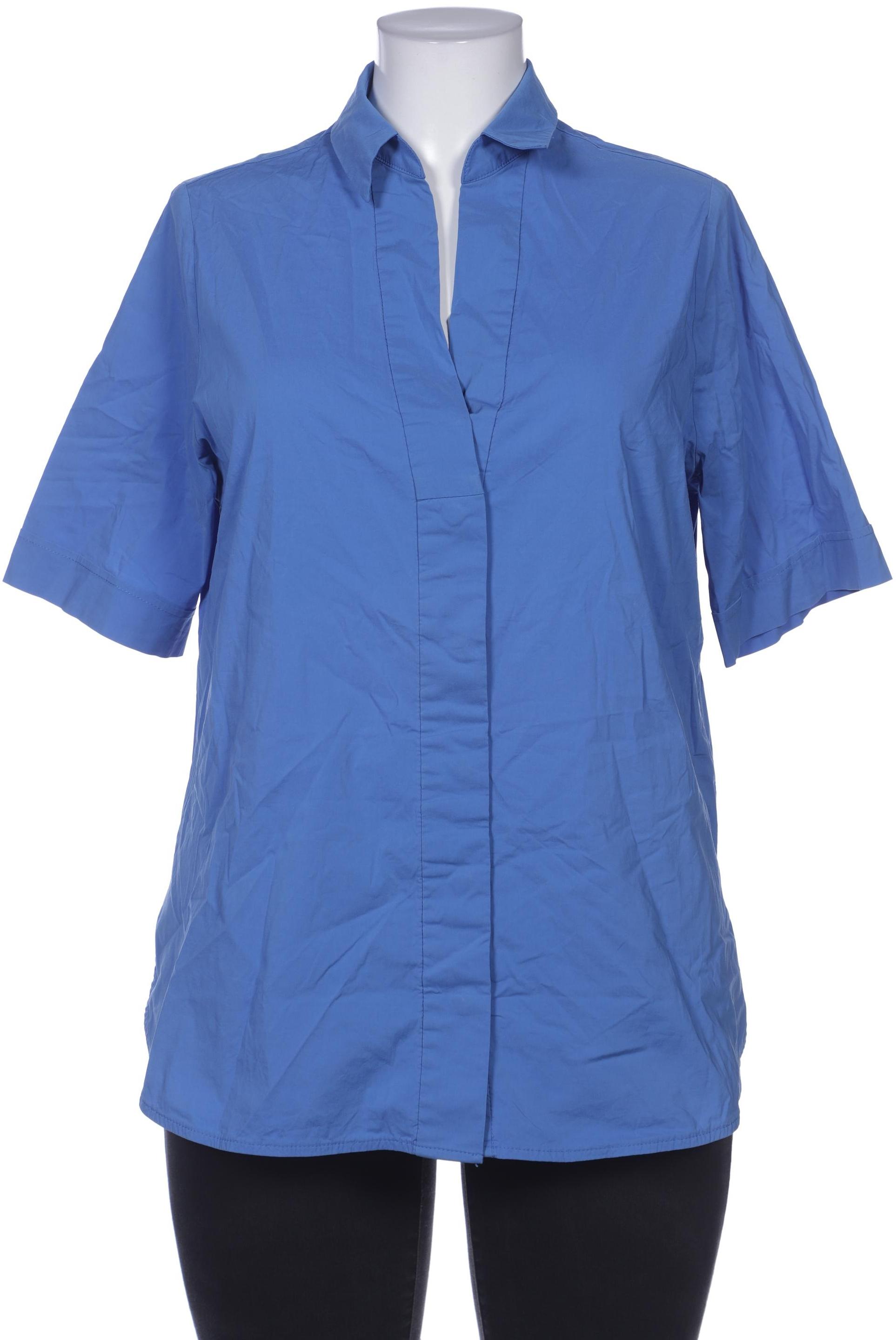 

Selection by Ulla Popken Damen Bluse, blau, Gr. 42