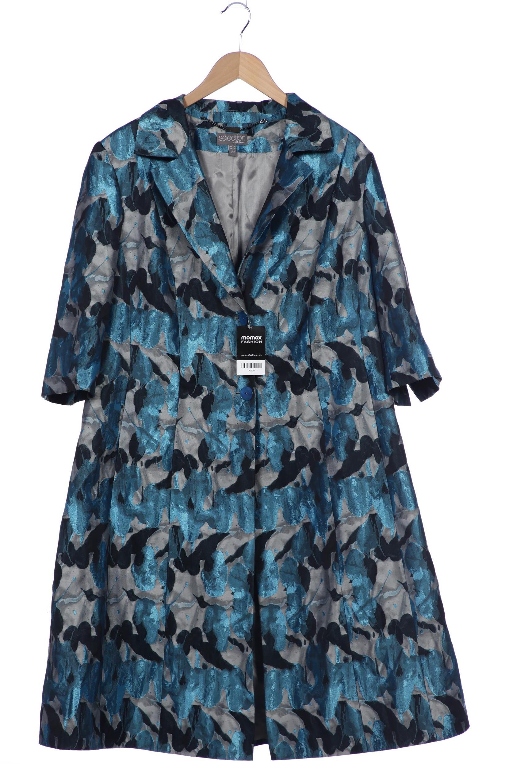 

Selection by Ulla Popken Damen Mantel, grau, Gr. 50