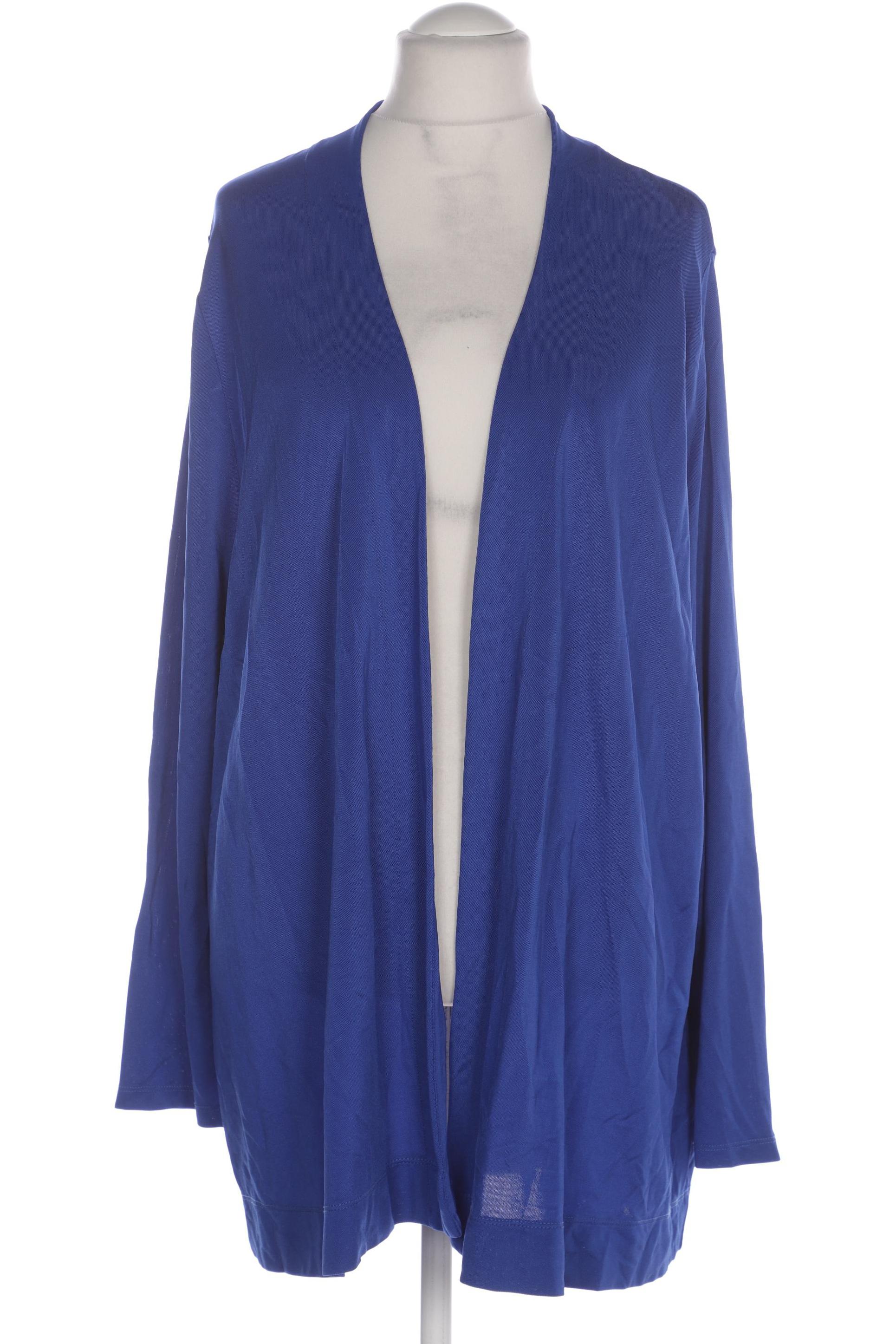 

Selection by Ulla Popken Damen Strickjacke, blau, Gr. 58