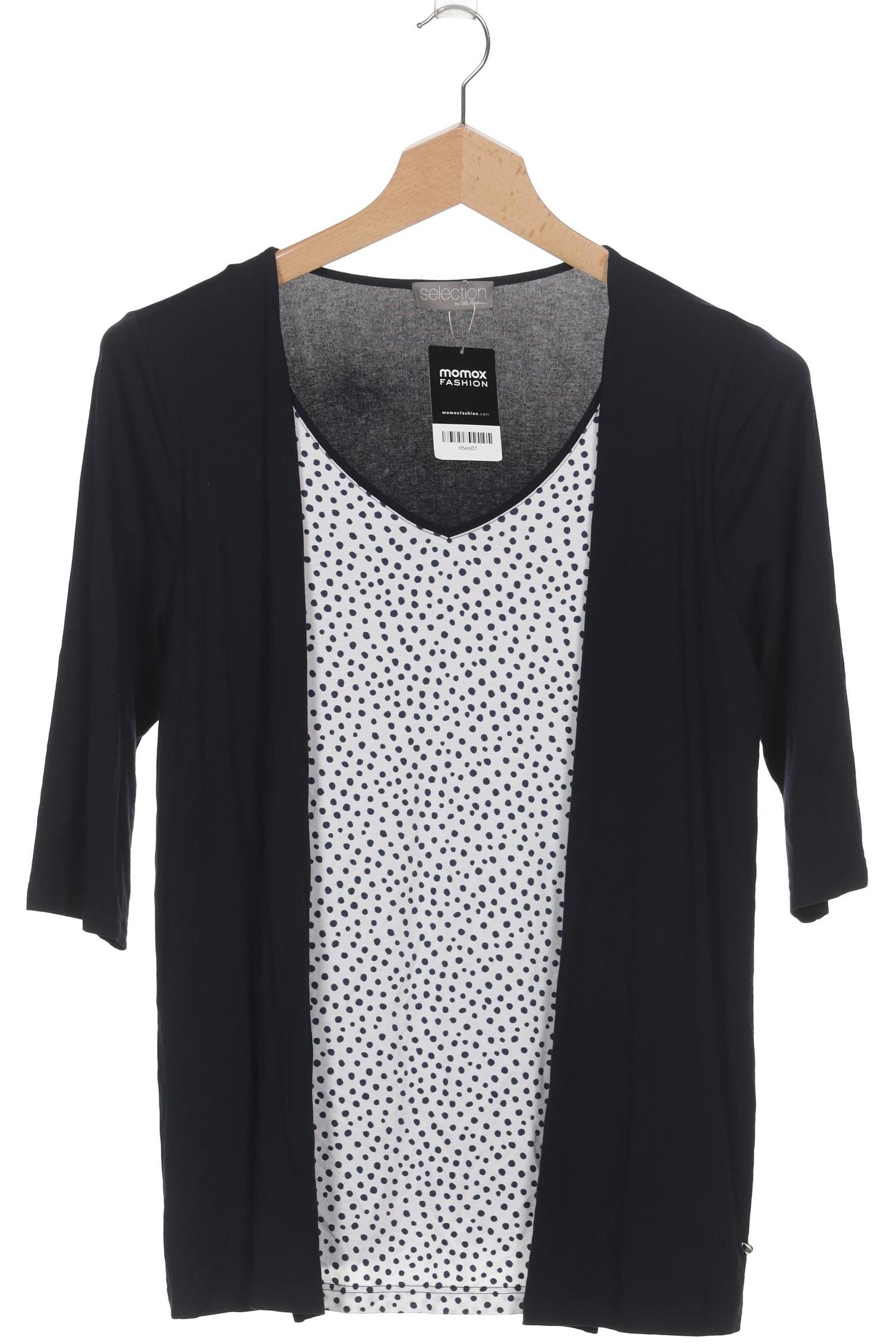 

Selection by Ulla Popken Damen T-Shirt, marineblau, Gr. 42