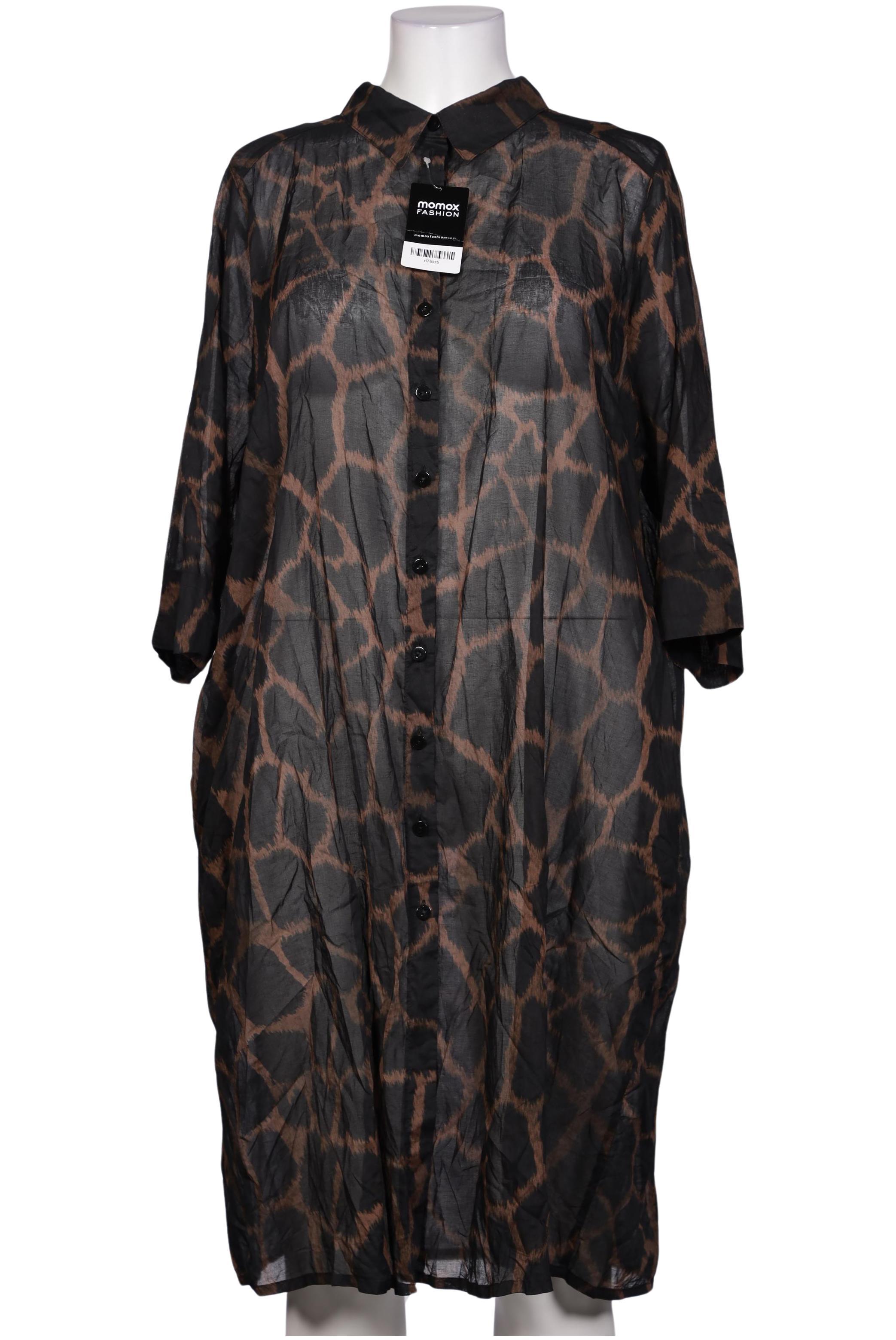 

Selection by Ulla Popken Damen Bluse, braun, Gr. 48