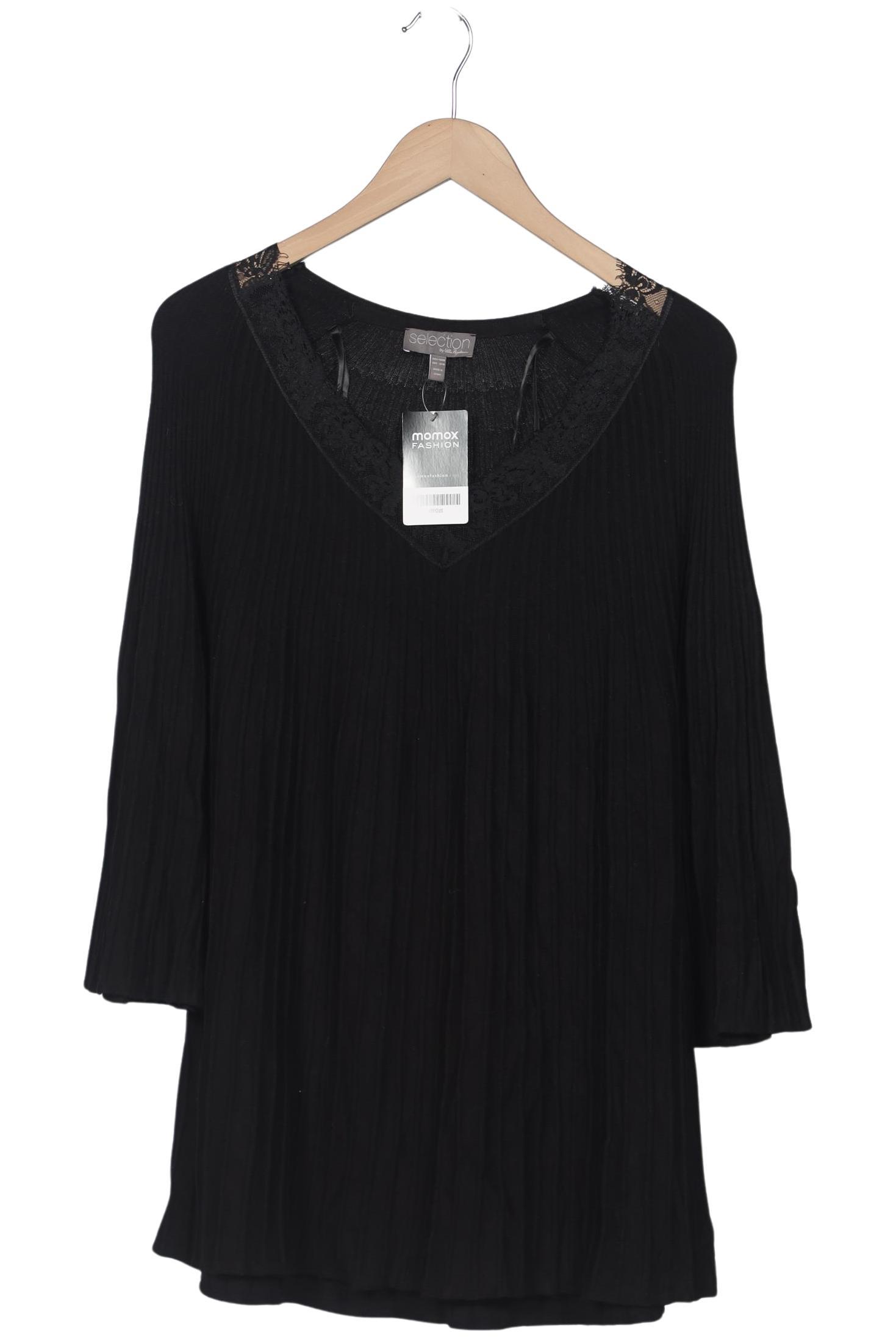 

Selection by Ulla Popken Damen Pullover, schwarz, Gr. 46