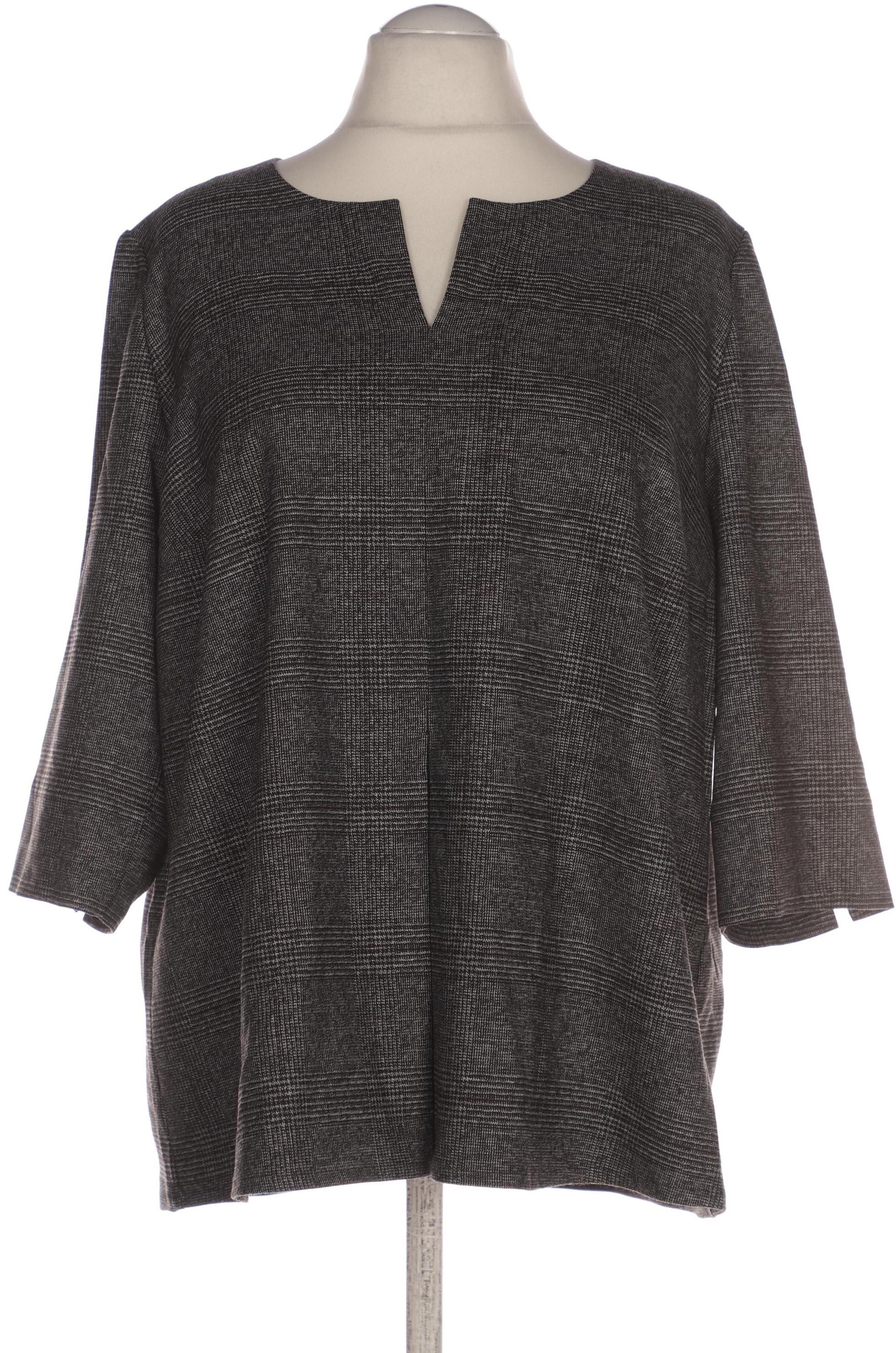 

Selection by Ulla Popken Damen Langarmshirt, grau