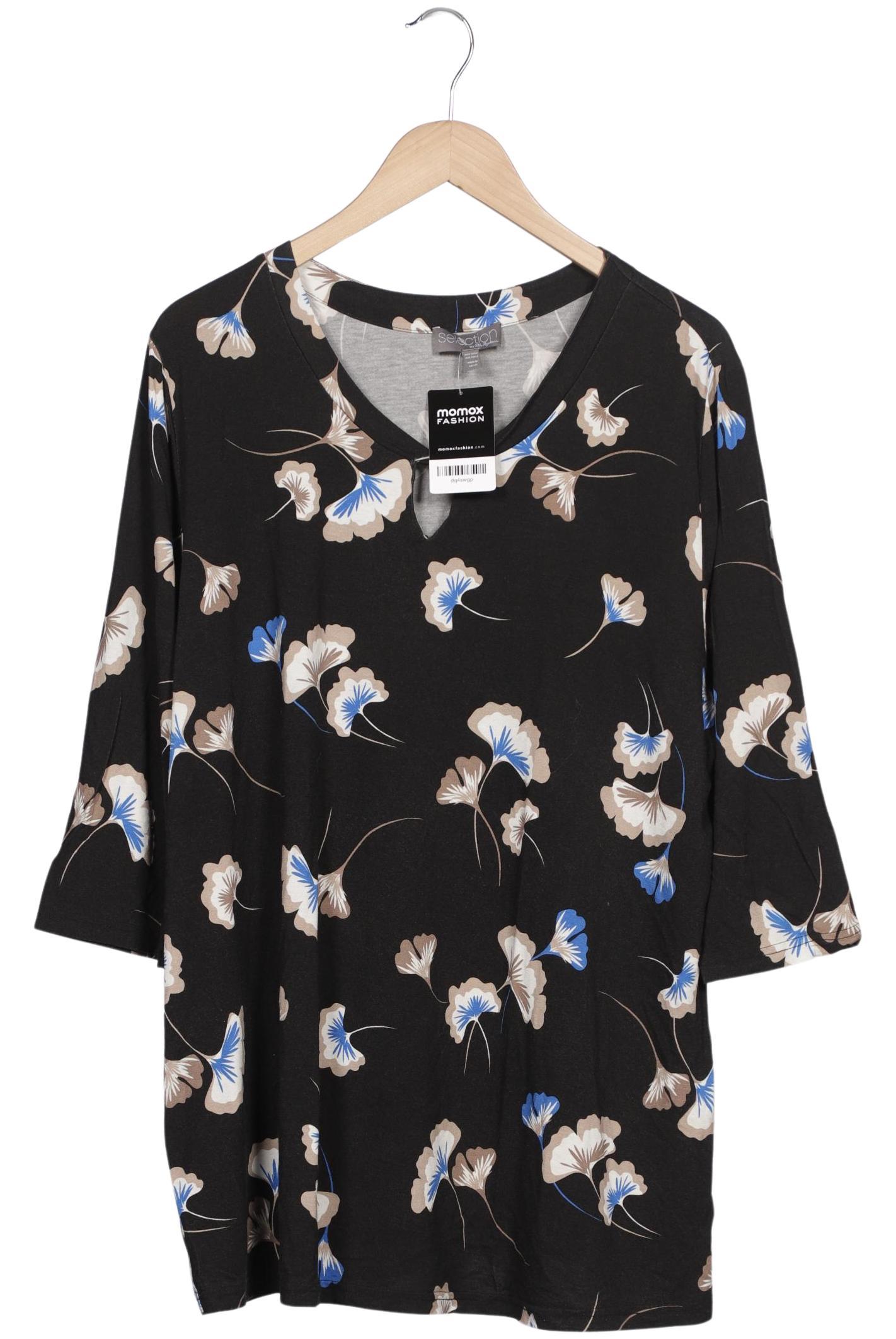 

Selection by Ulla Popken Damen Langarmshirt, schwarz, Gr. 50