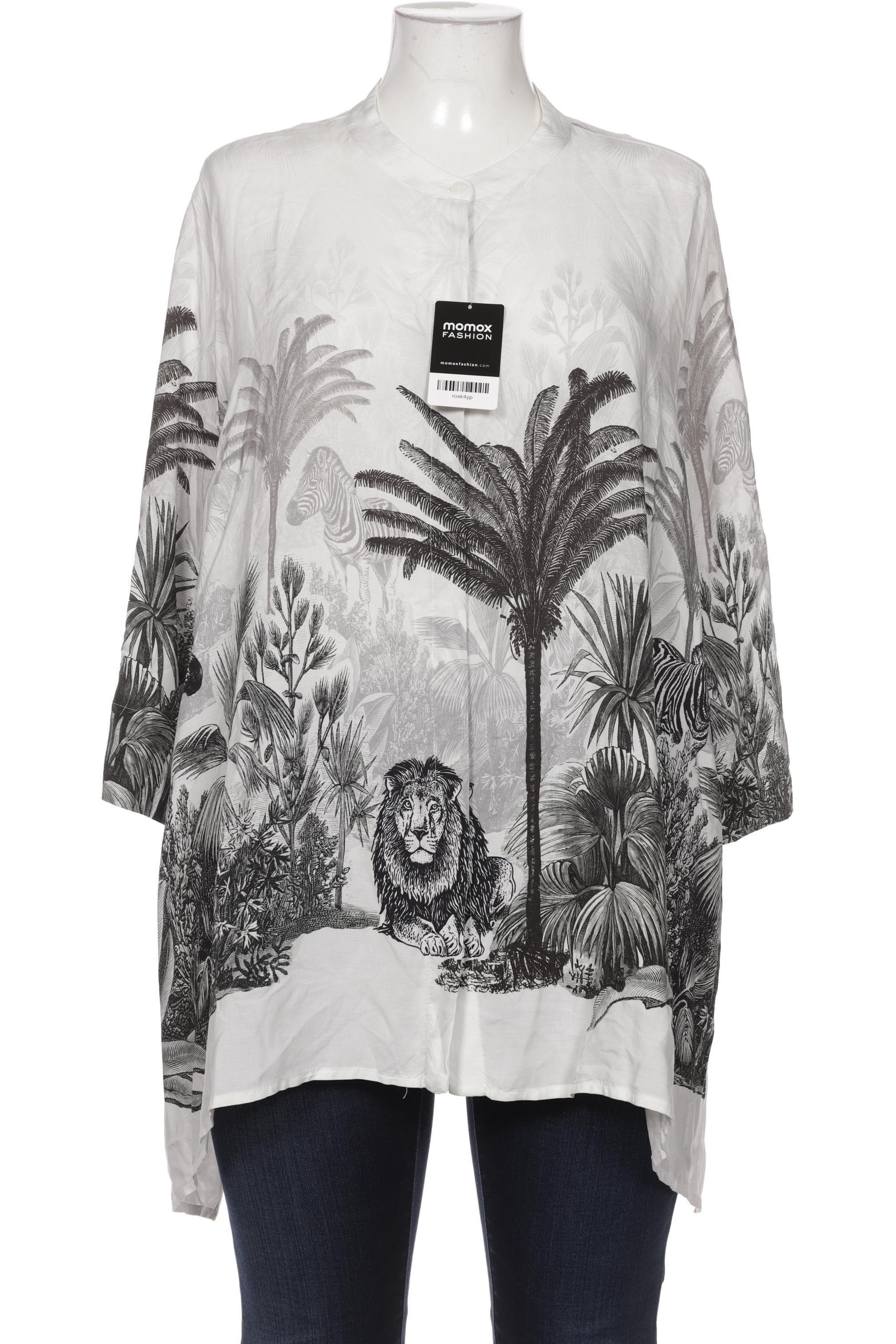 

Selection by Ulla Popken Damen Bluse, grau, Gr. 46