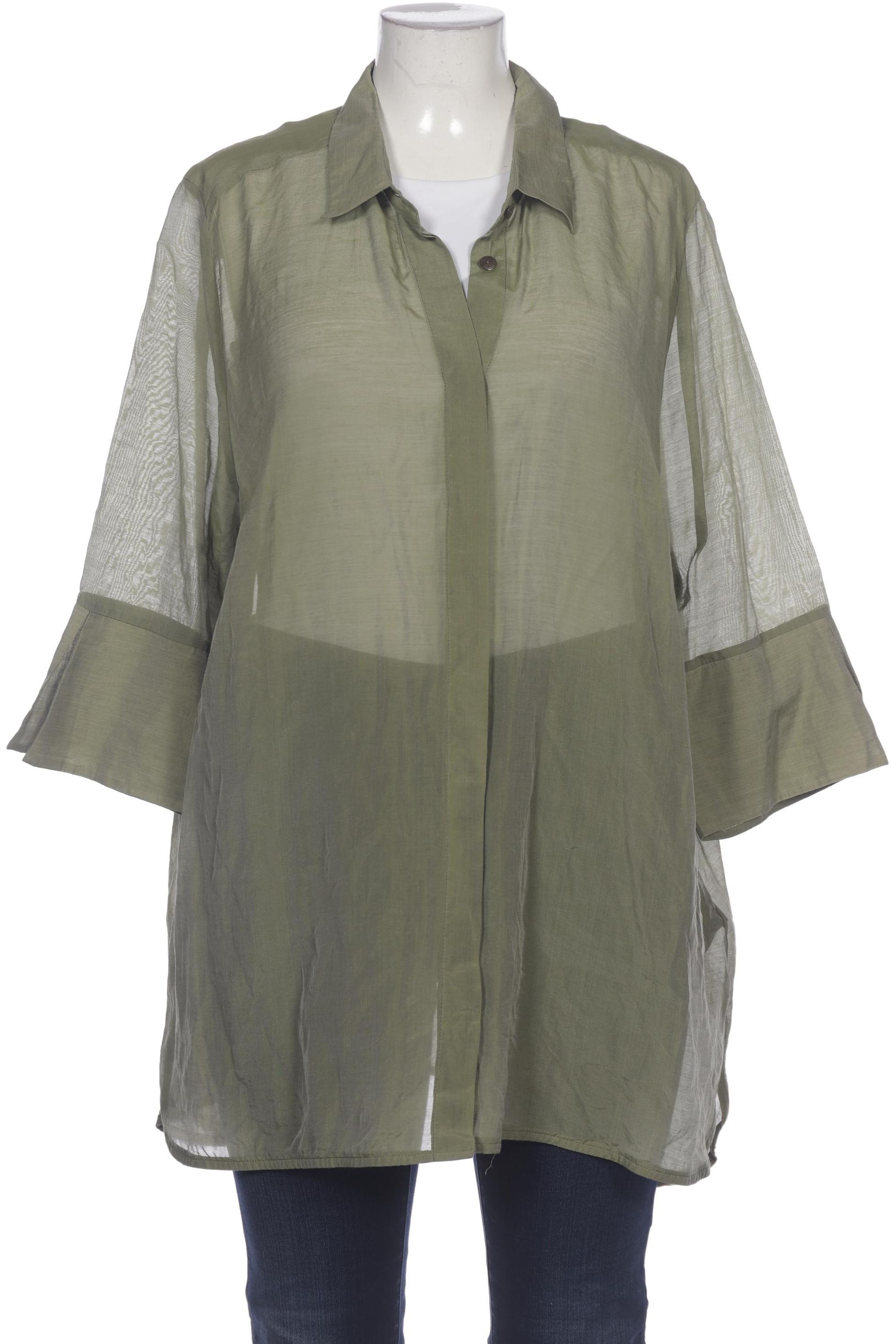 

Selection by Ulla Popken Damen Bluse, grün, Gr. 50